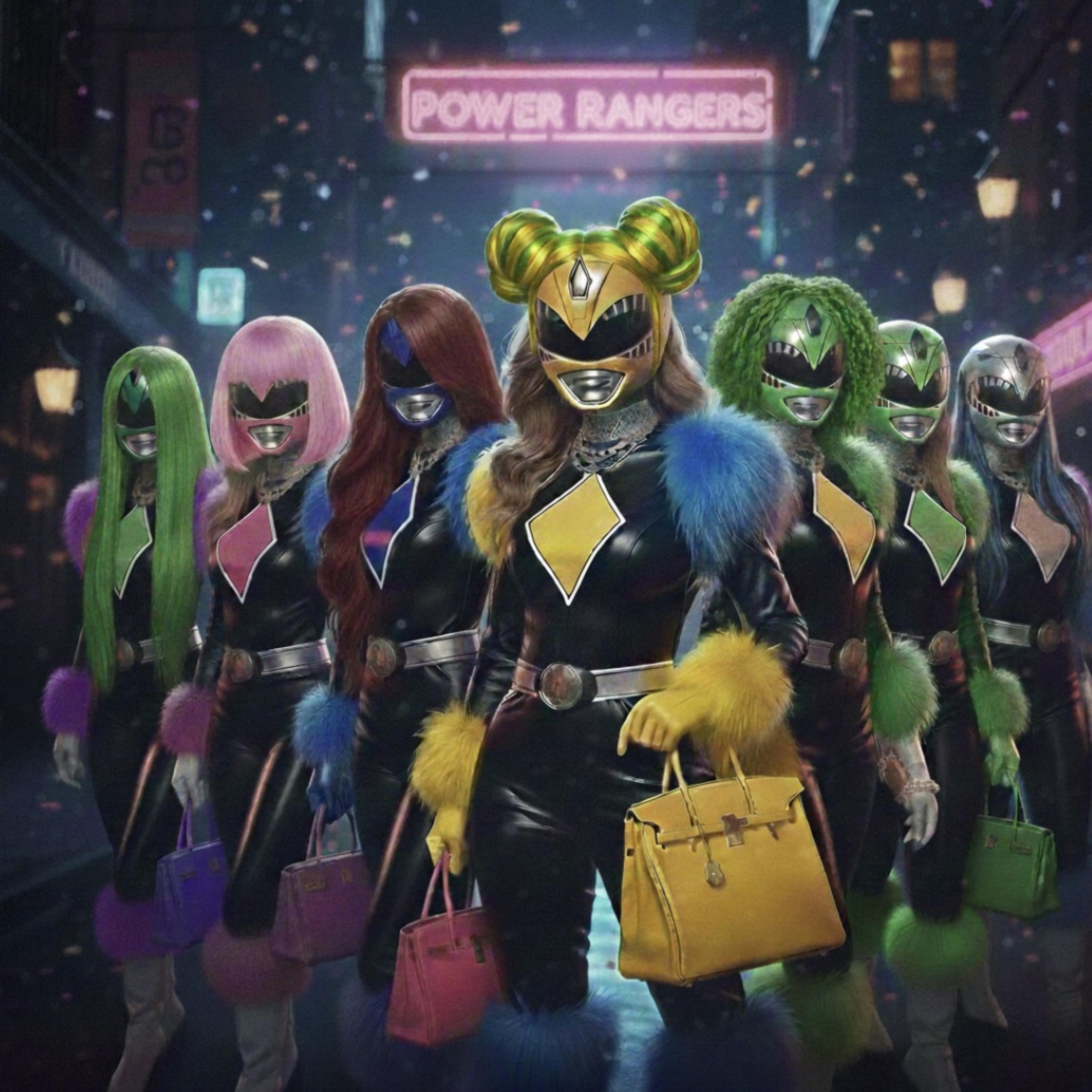 Power Rangers artwork