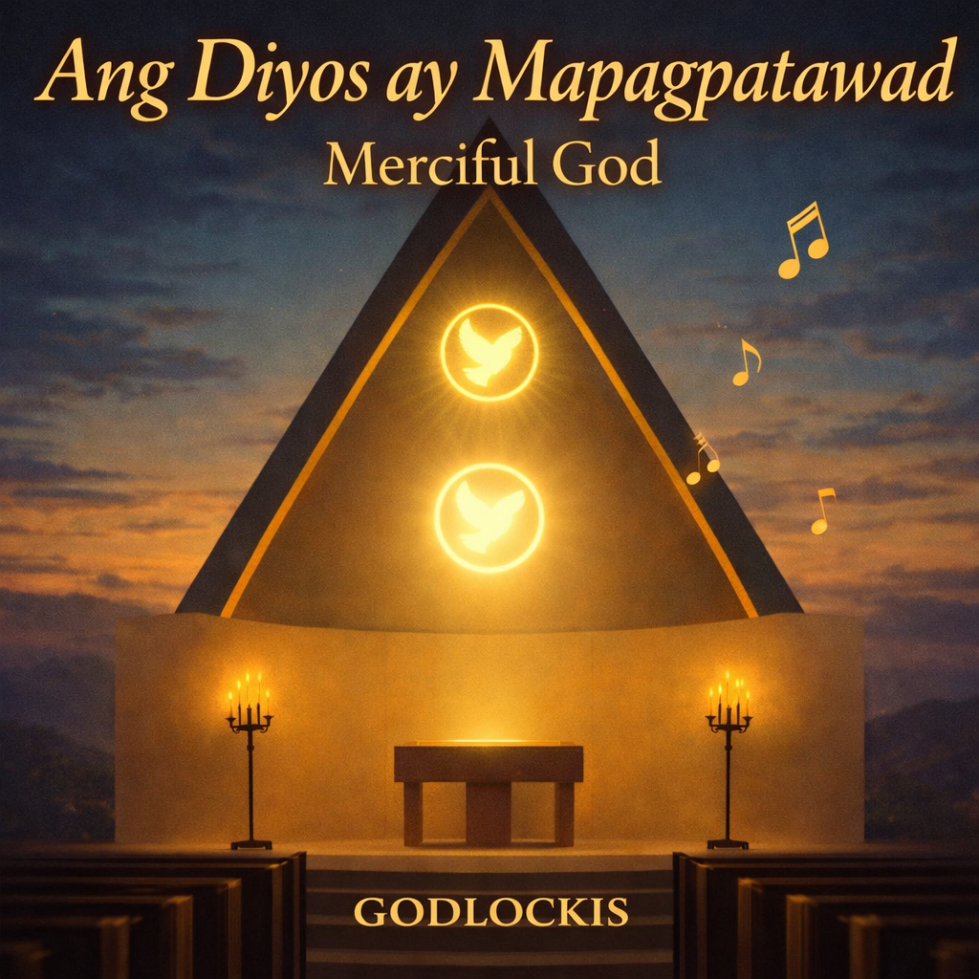Ang Diyos ay Mapagpatawad Merciful God artwork