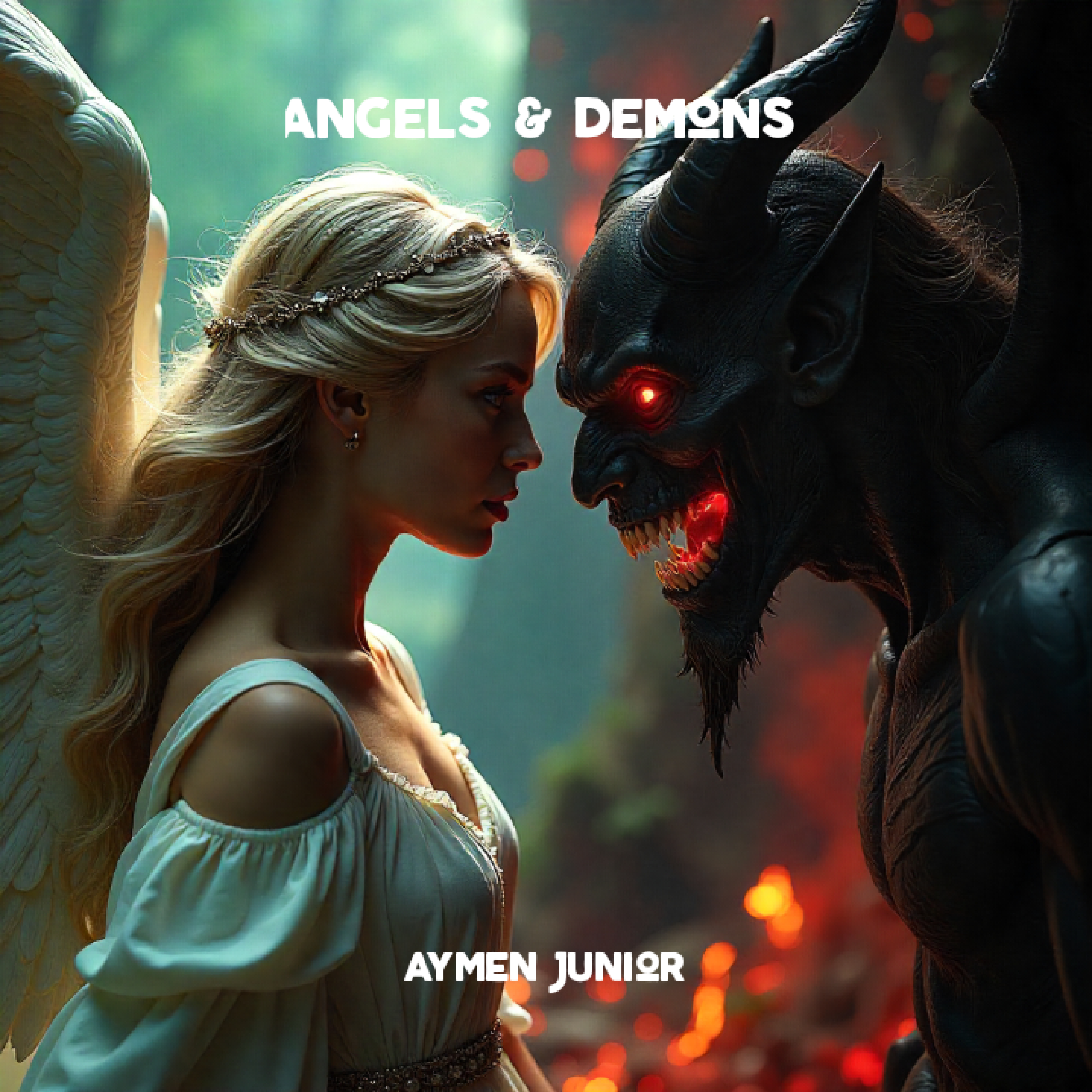 Angels & demons artwork