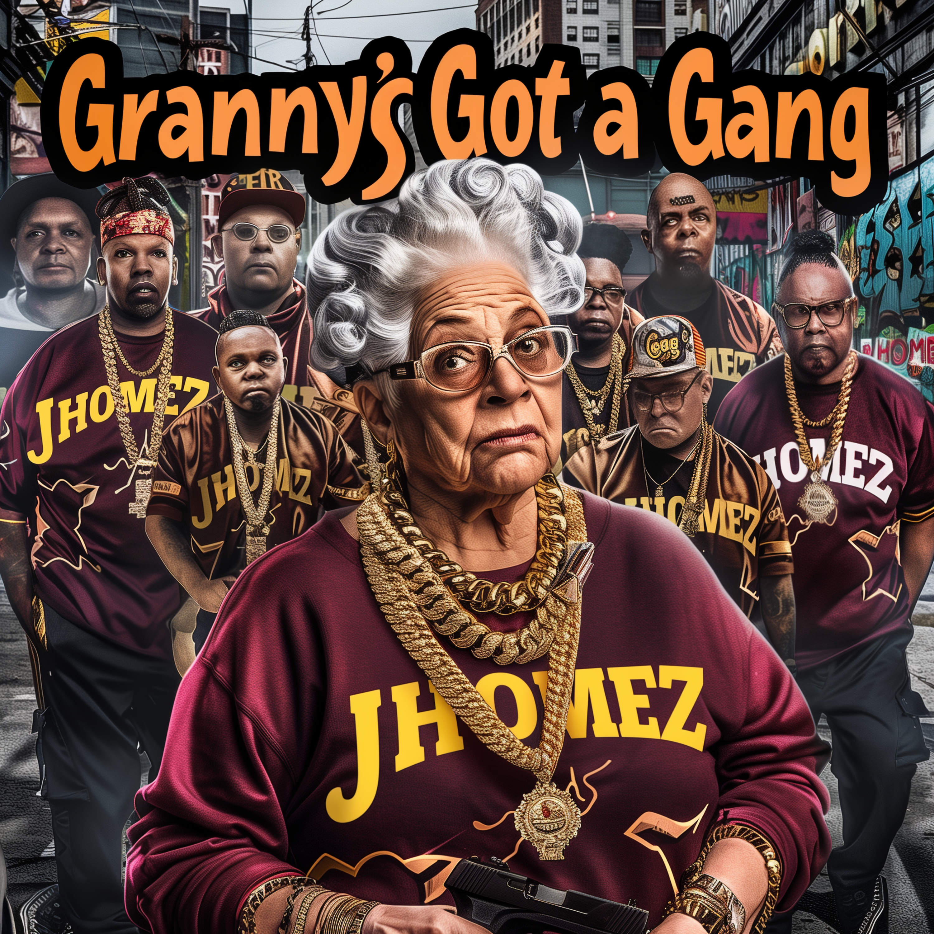Granny’s Got A Gang artwork