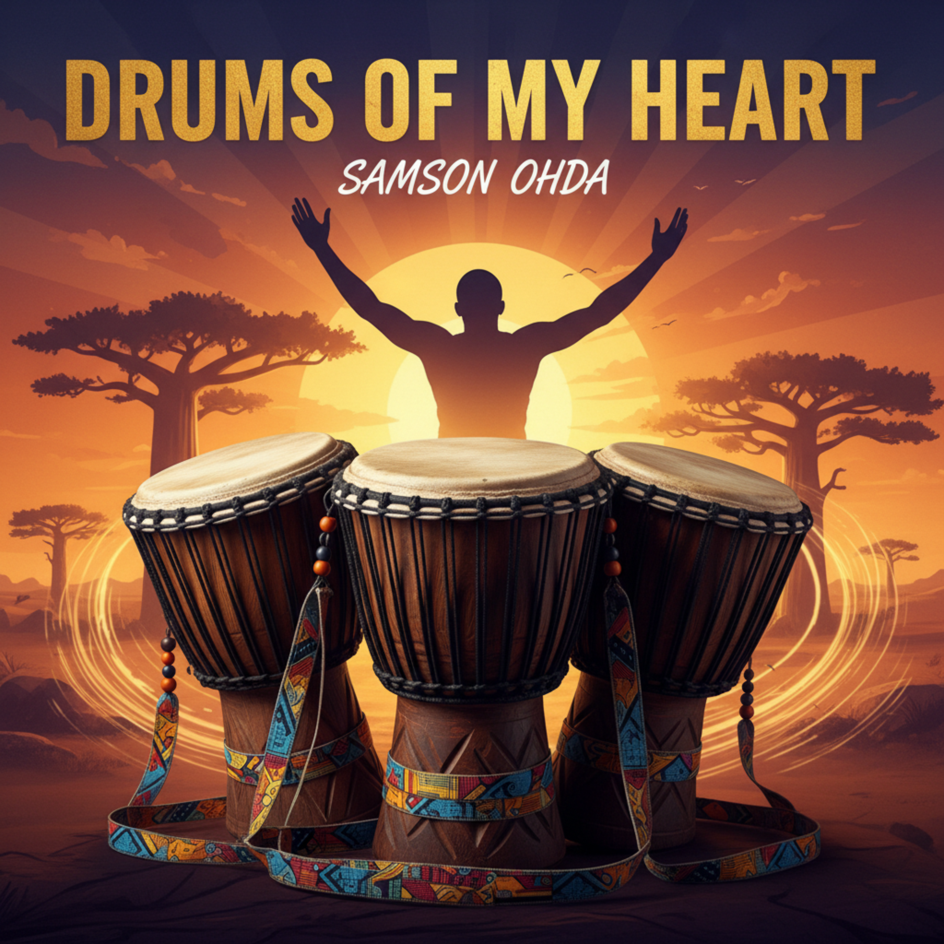 Drums of My Heart by Samson Ohda  cover art