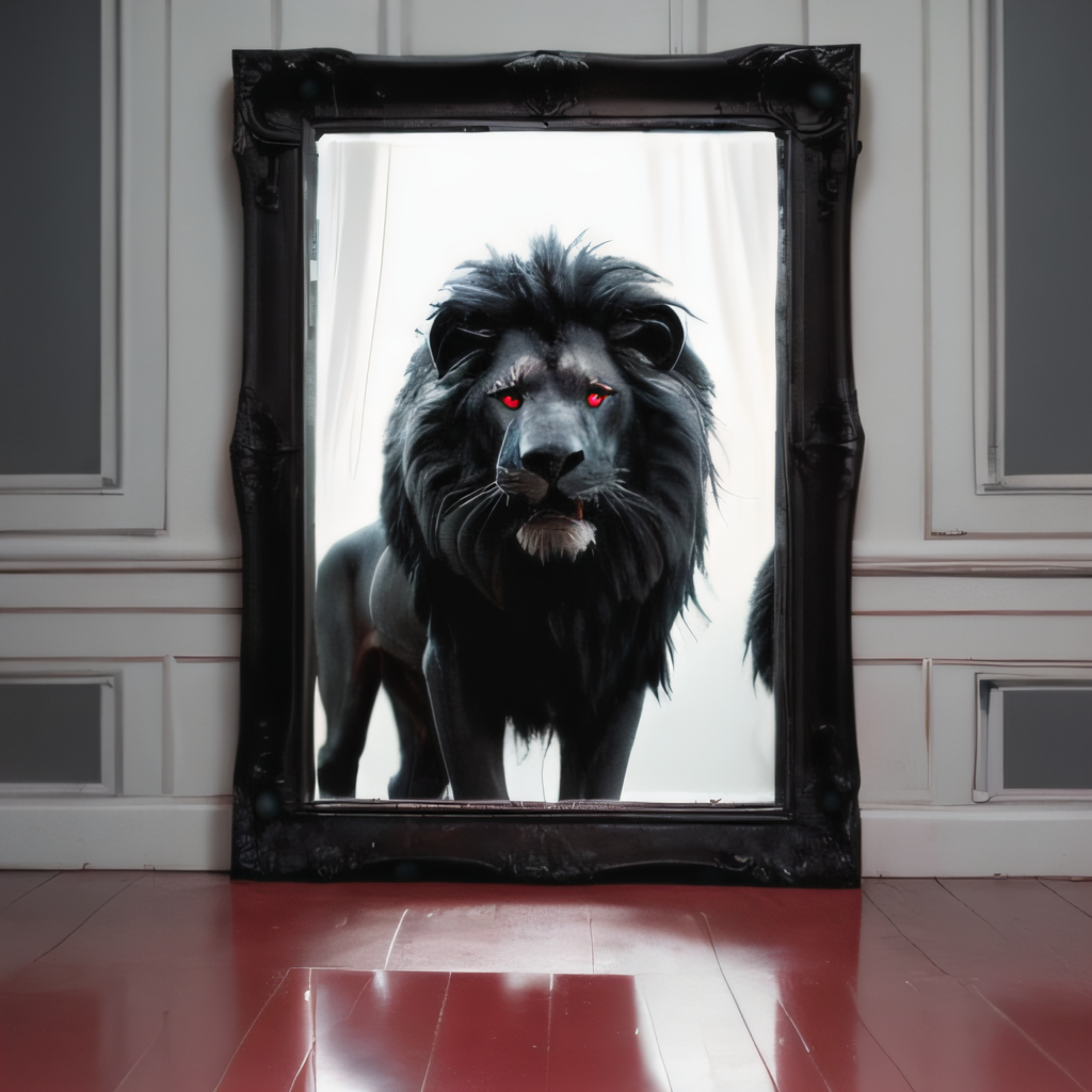 Transparent artwork