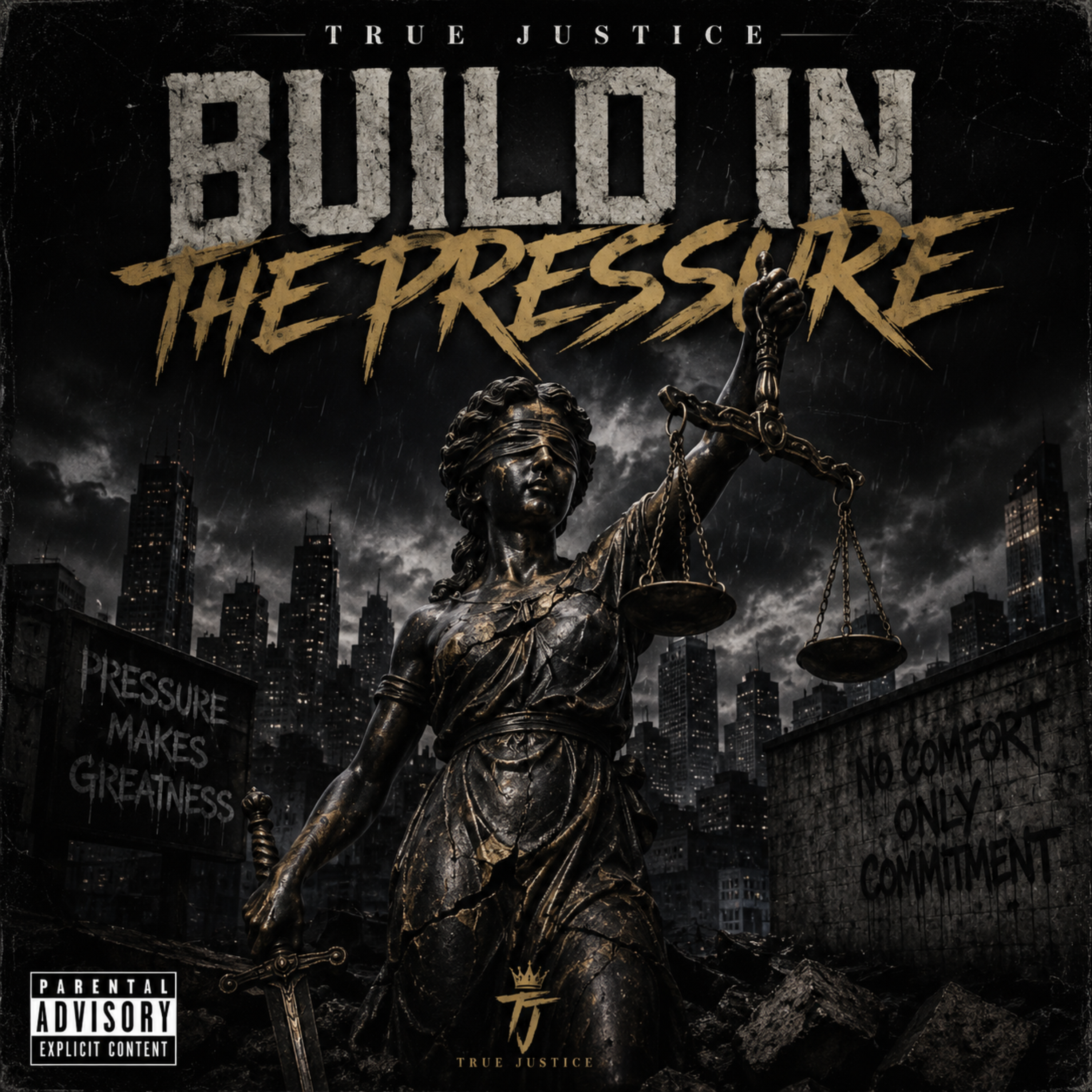 build in the pressure by true Justice cover art