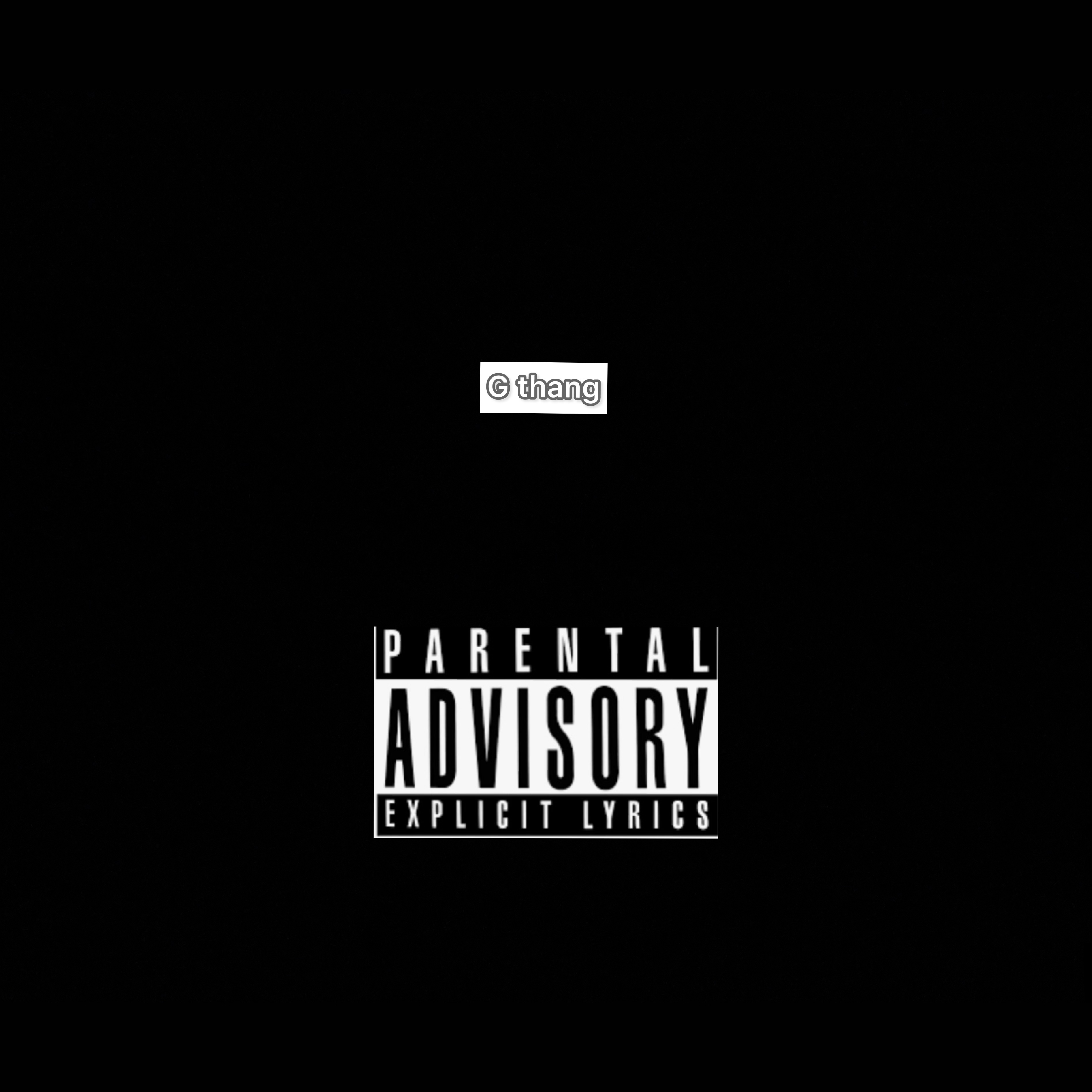 G Thang artwork