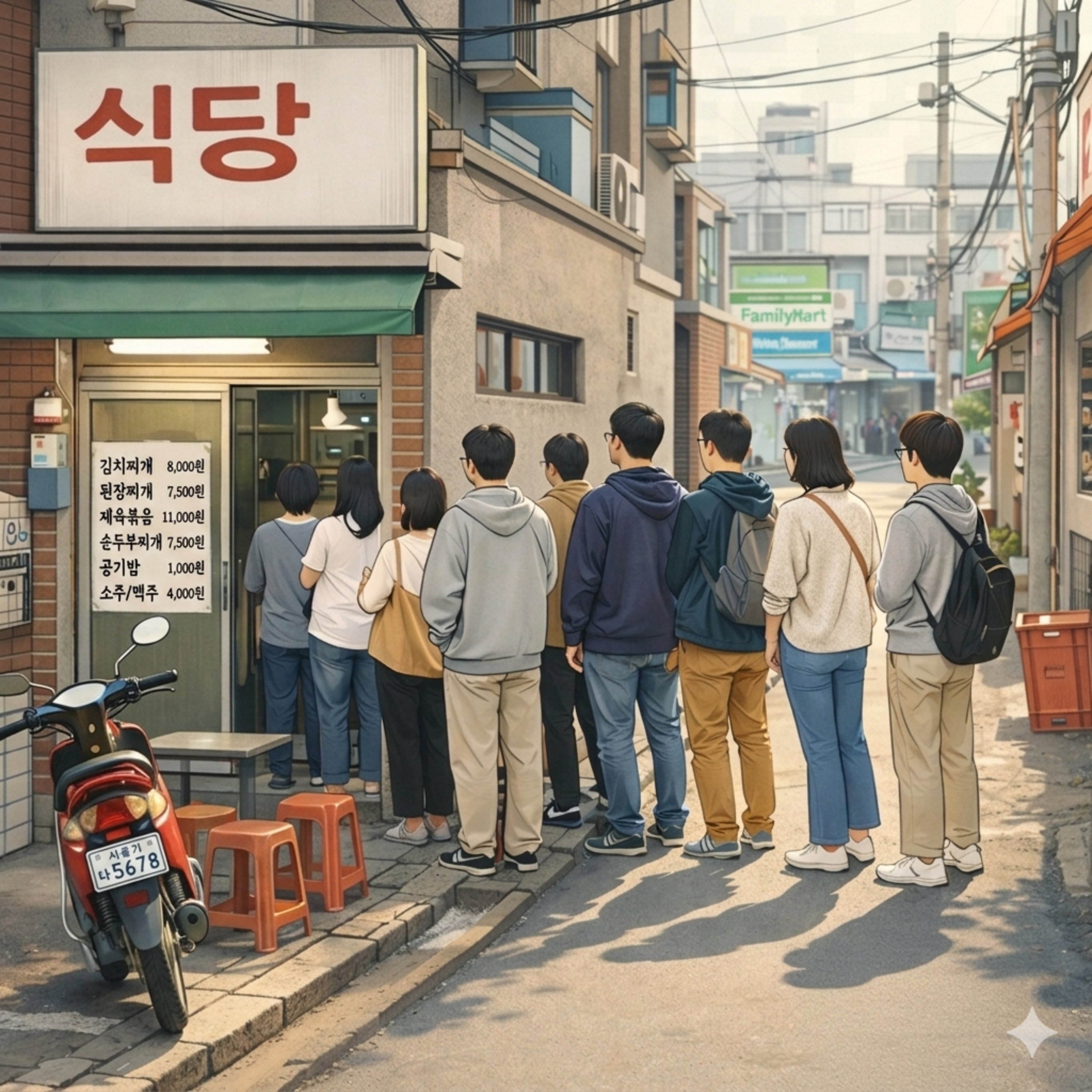 골목 끝에 맛있는 하루 artwork