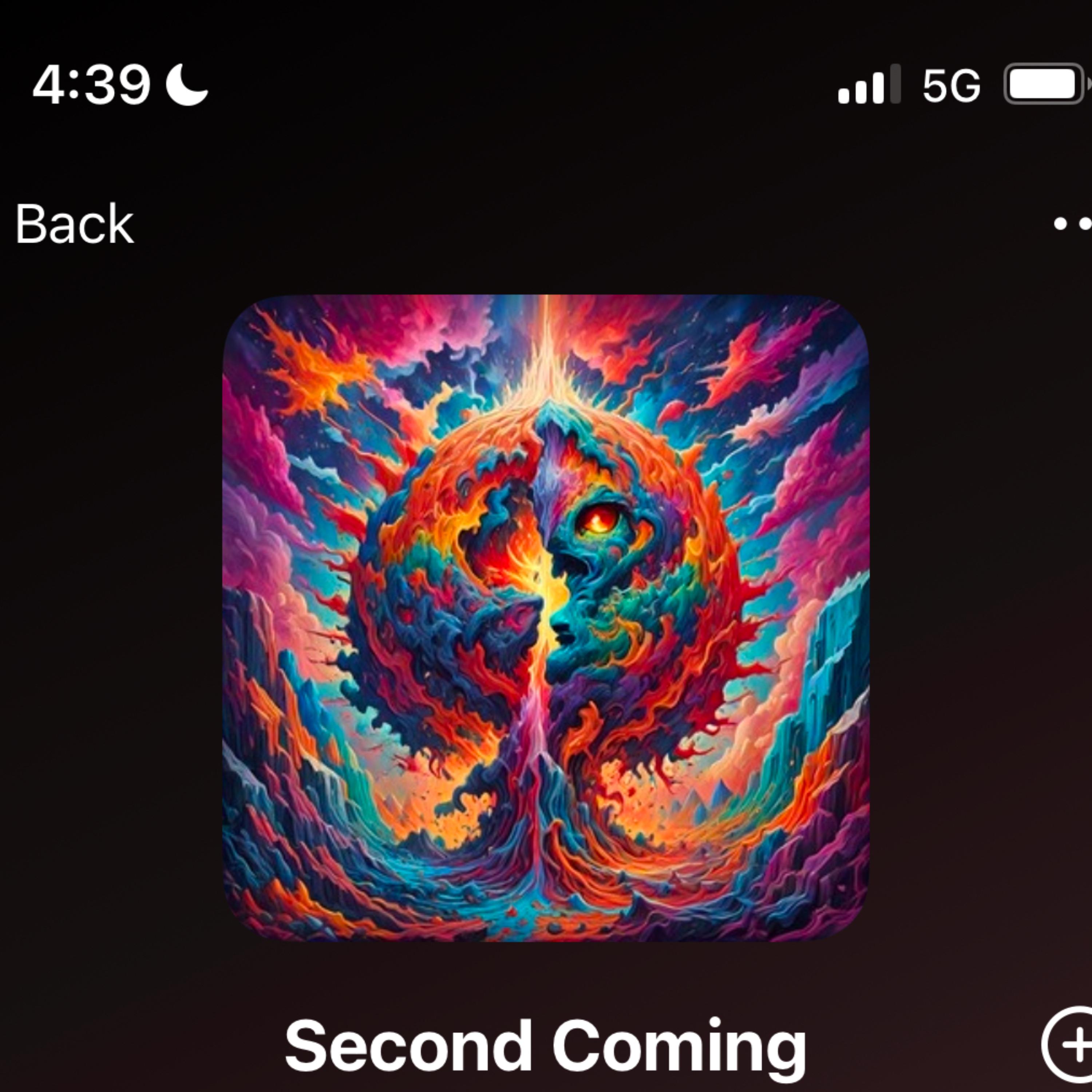 Second Coming artwork