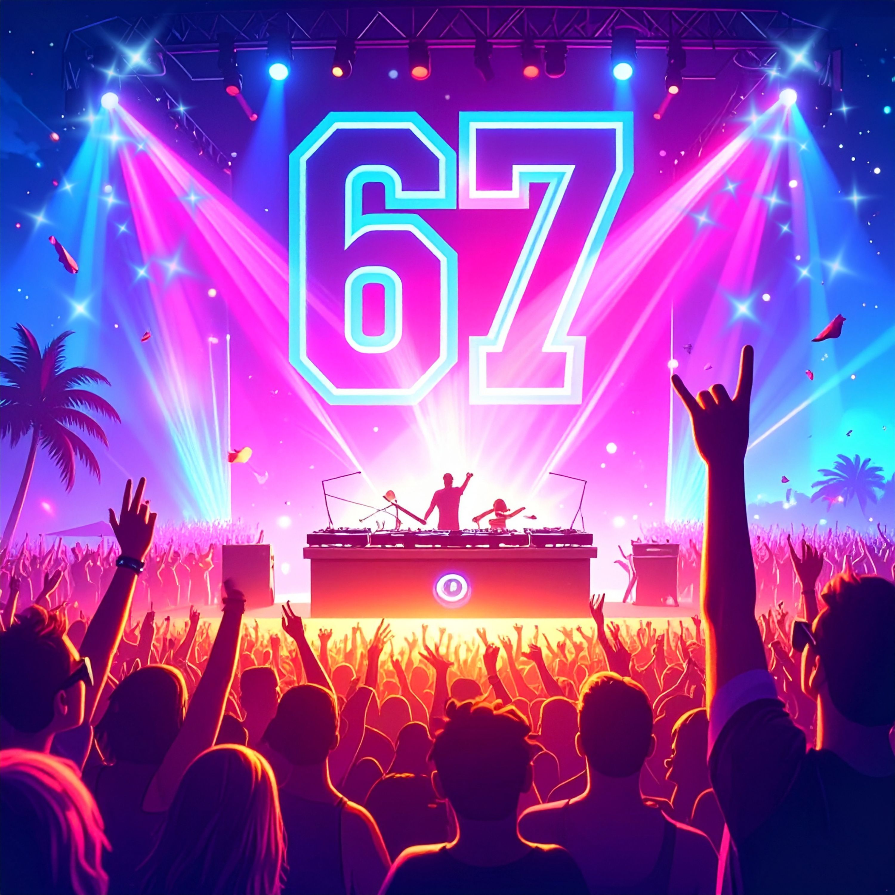 Six Seven 6-7 artwork