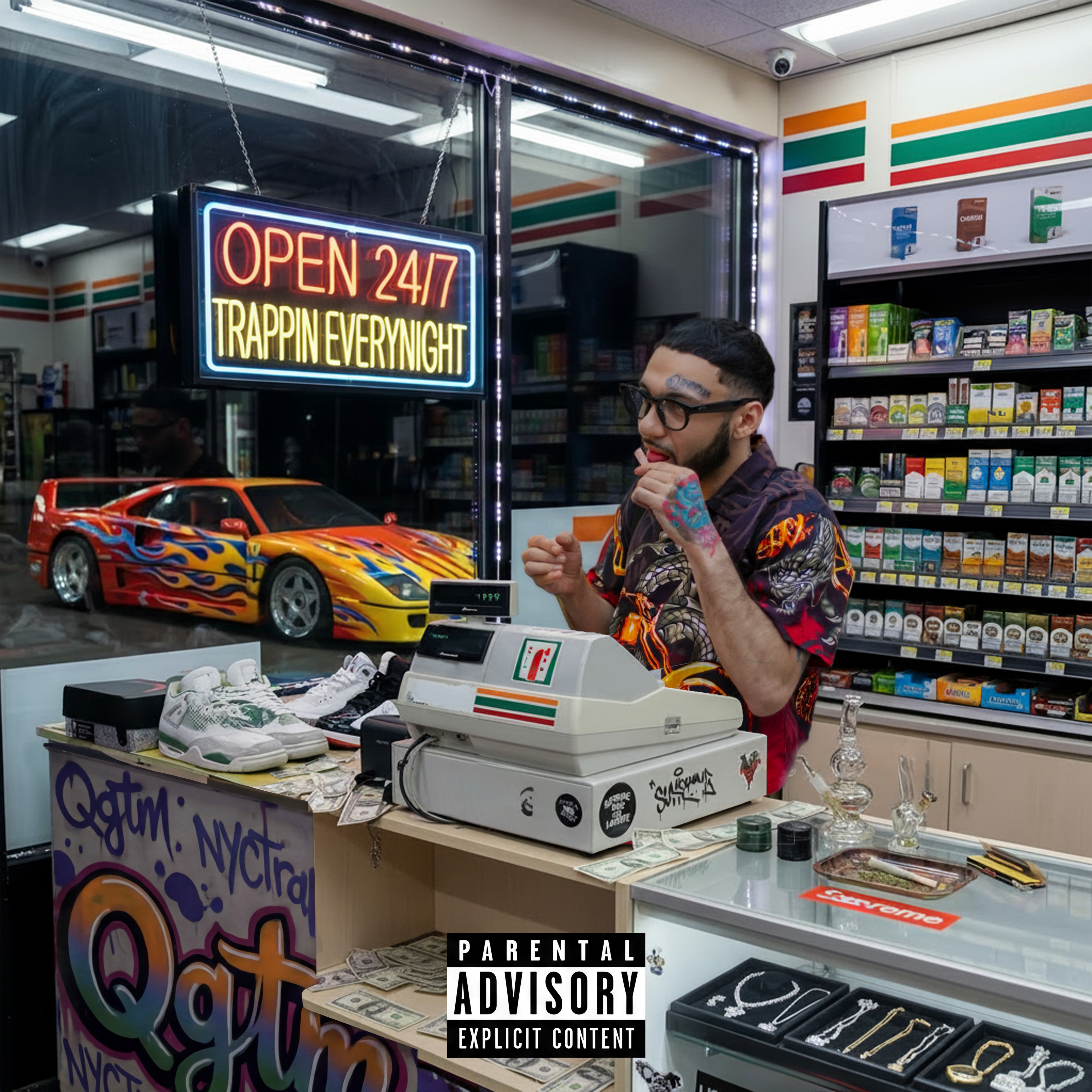 Trappin Everynight by Syph Flips cover art