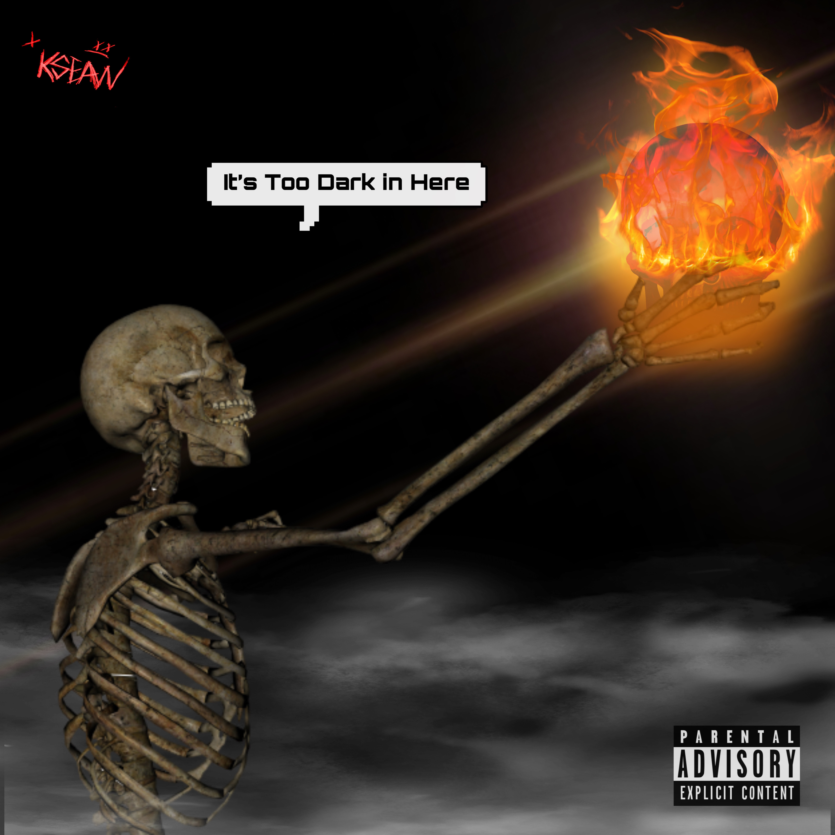 It's Too Dark in Here artwork