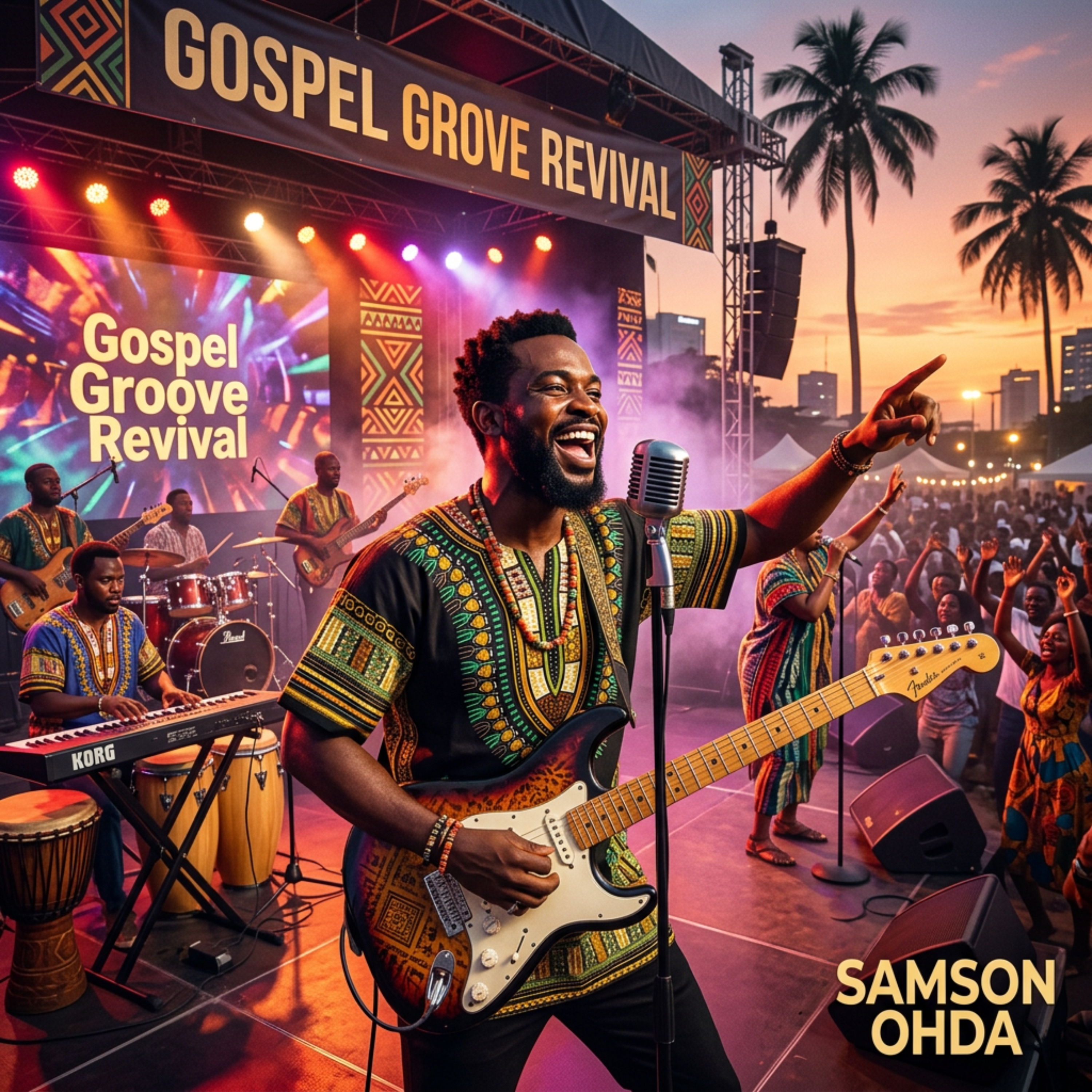 Gospel Groove Revival by Samson Ohda  cover art