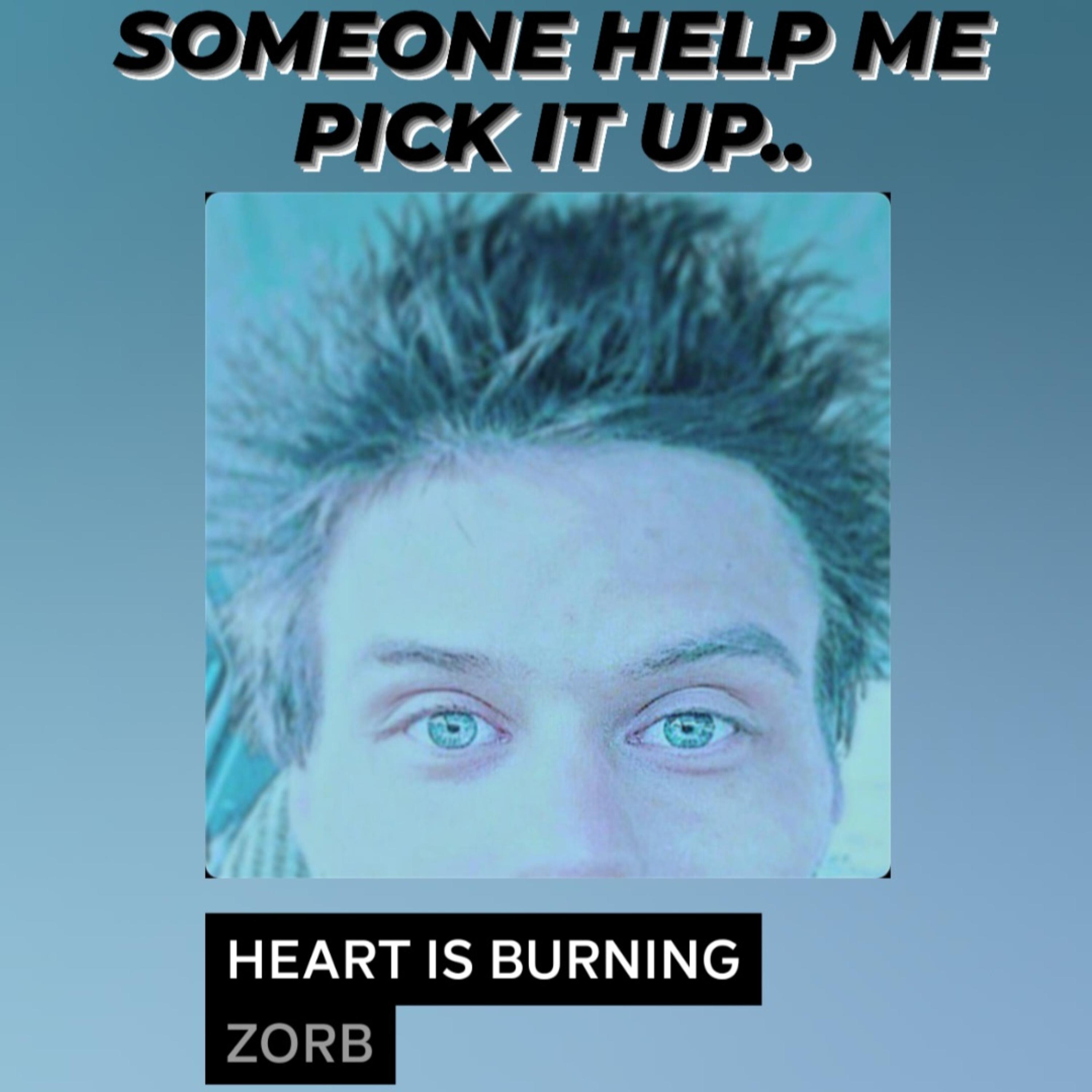 MY HEART IS BURNING artwork