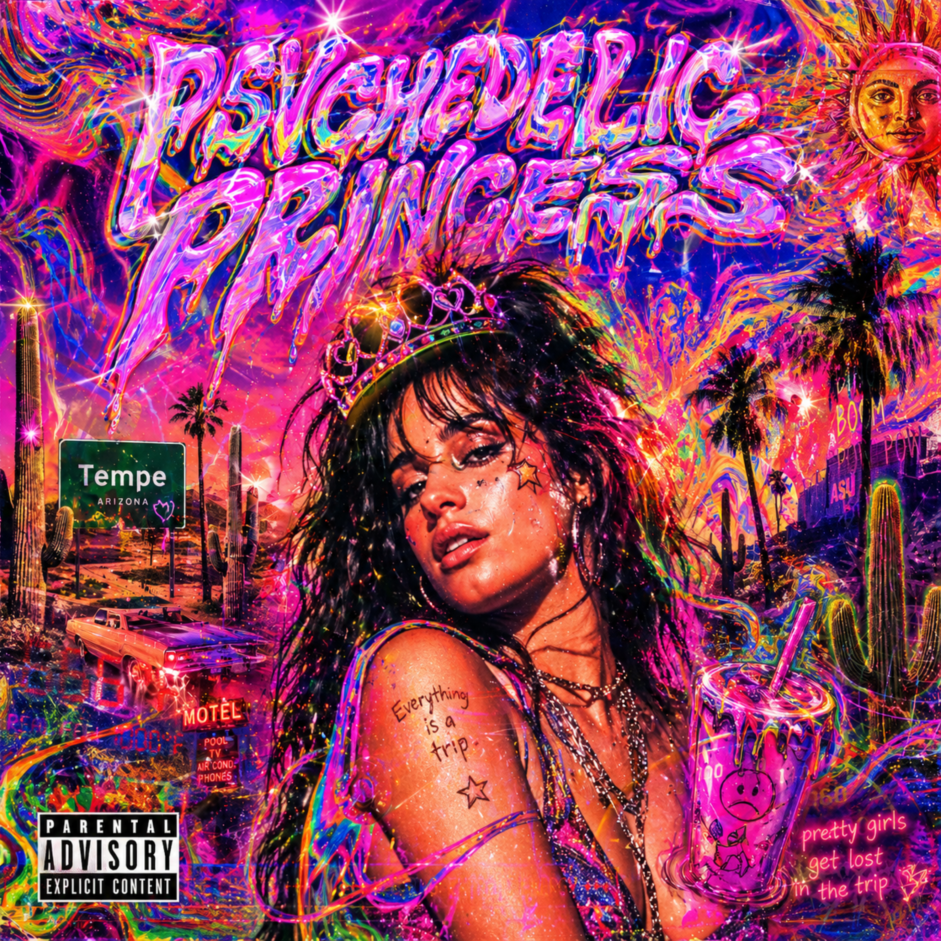 PSYCHEDELIC PRINCESS artwork
