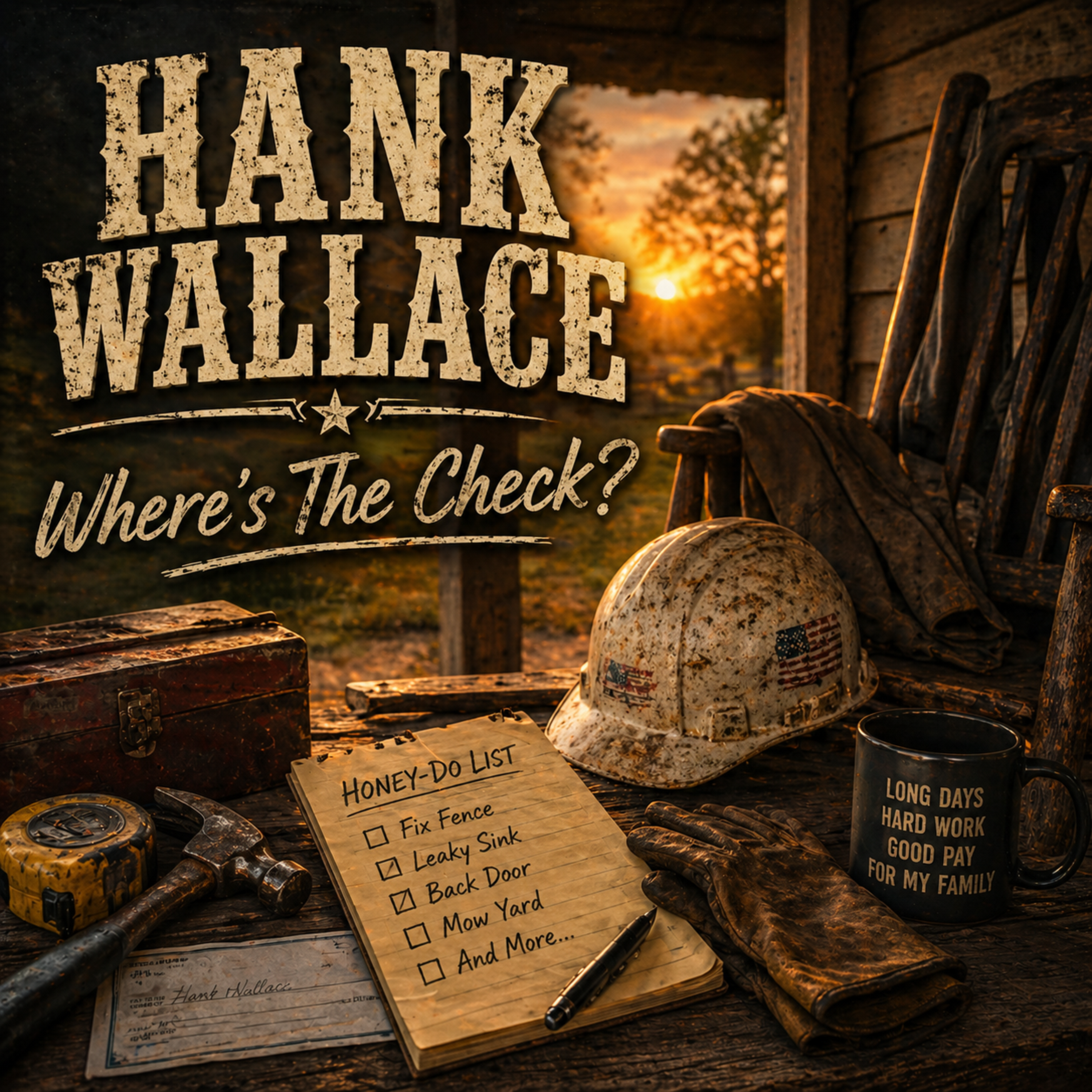 Where’s The Check? by Hank Wallace cover art