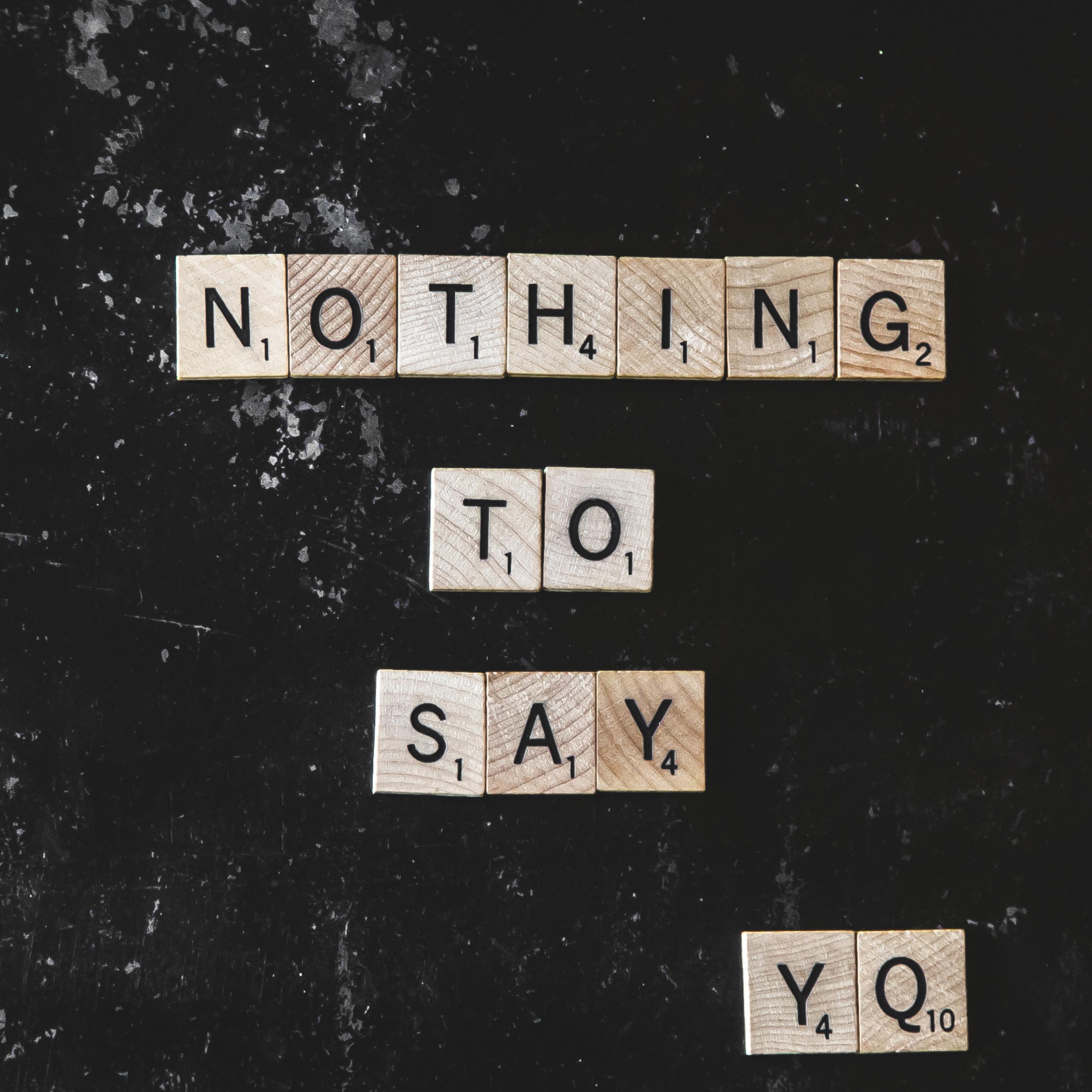 Nothing To Say by YQ cover art