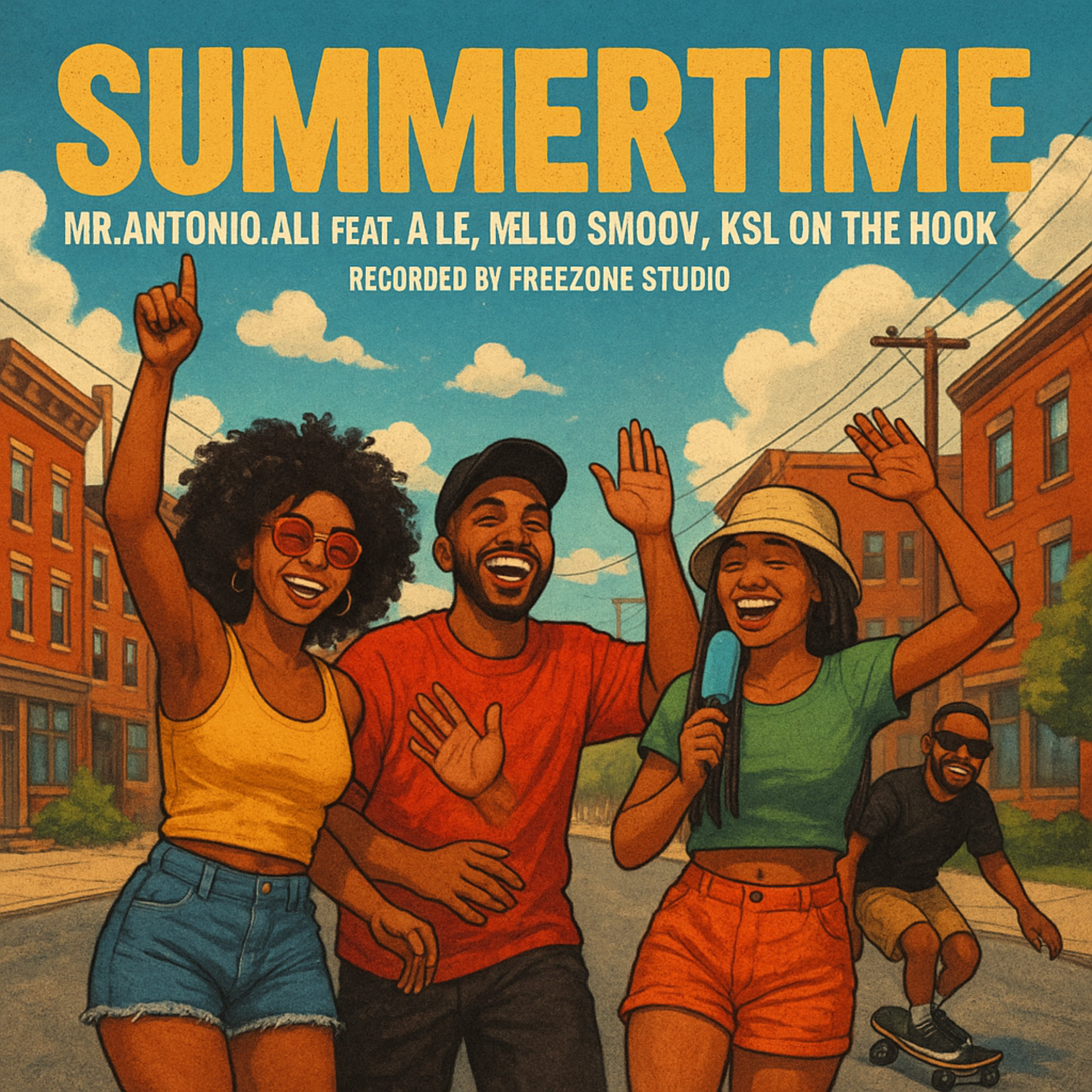 Summertime artwork