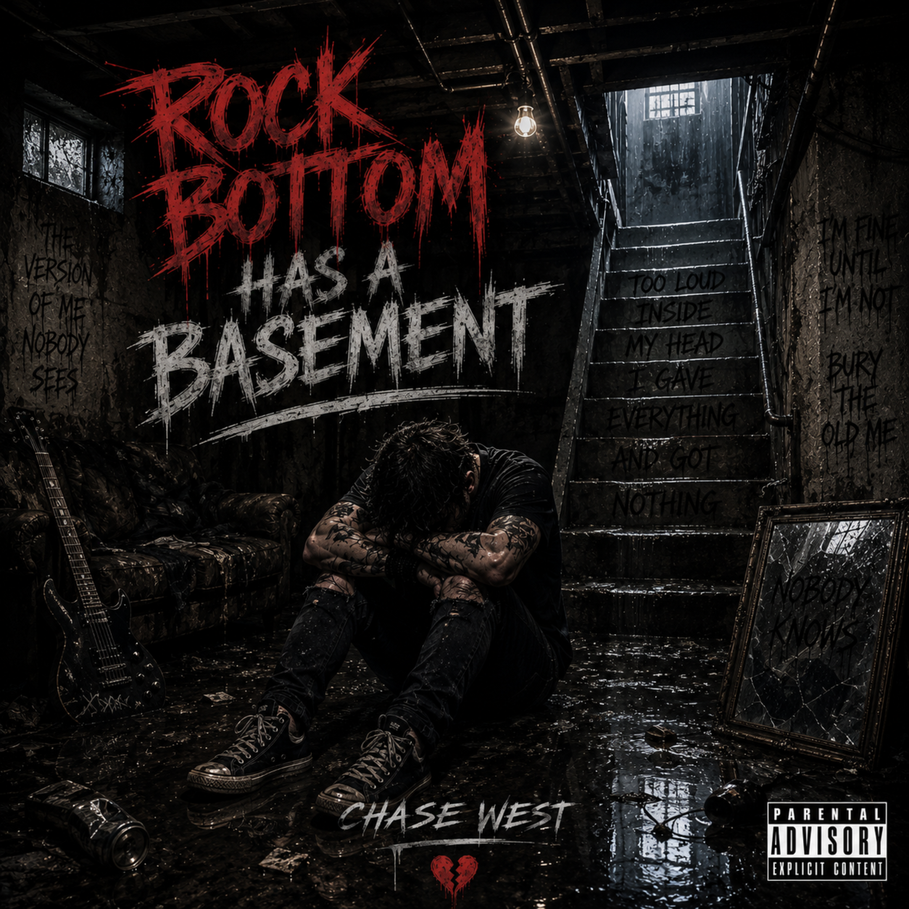 Rock Bottom Has A Basement by $ Chase West cover art