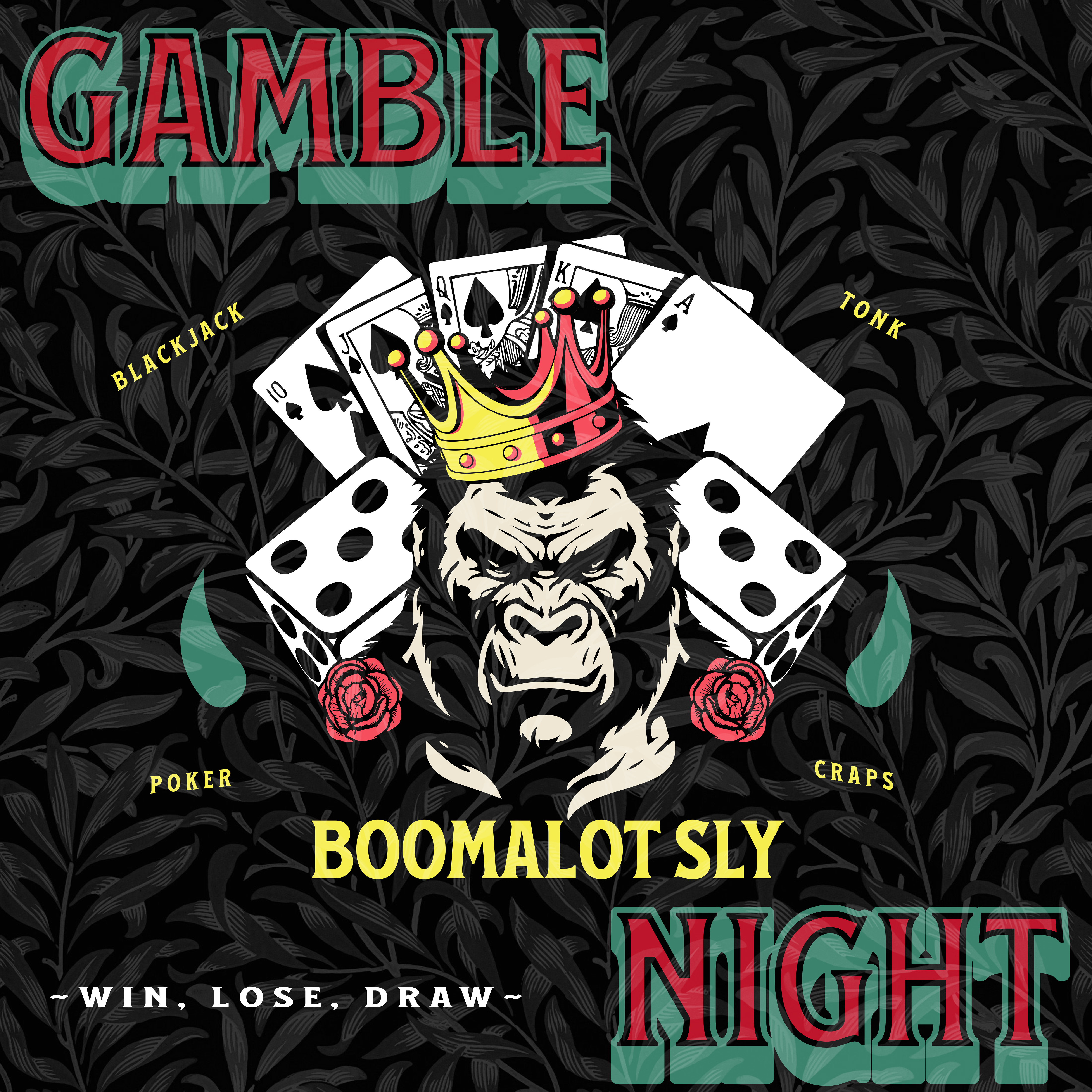 GAMBLE NIGHT artwork