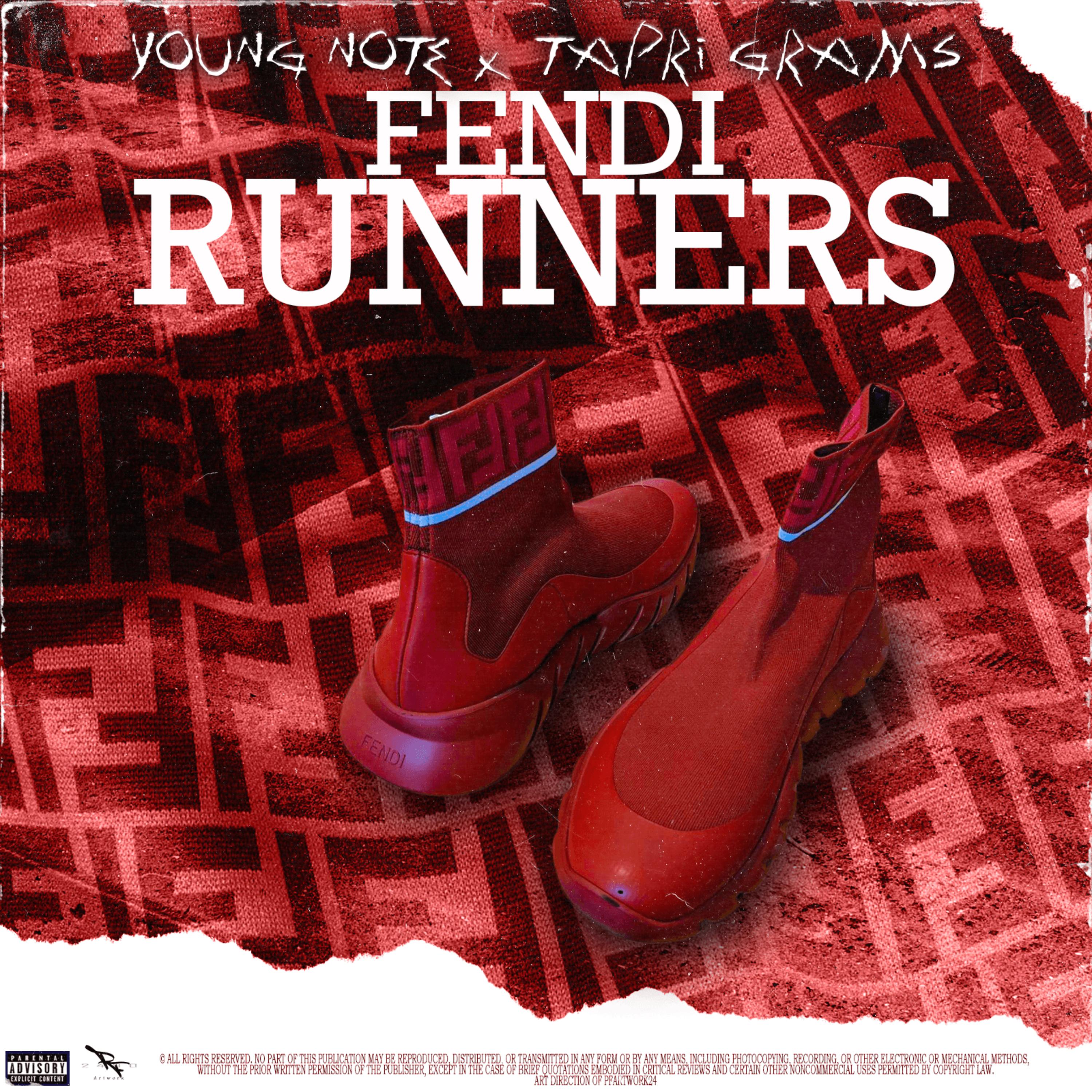 Fendi Runners artwork