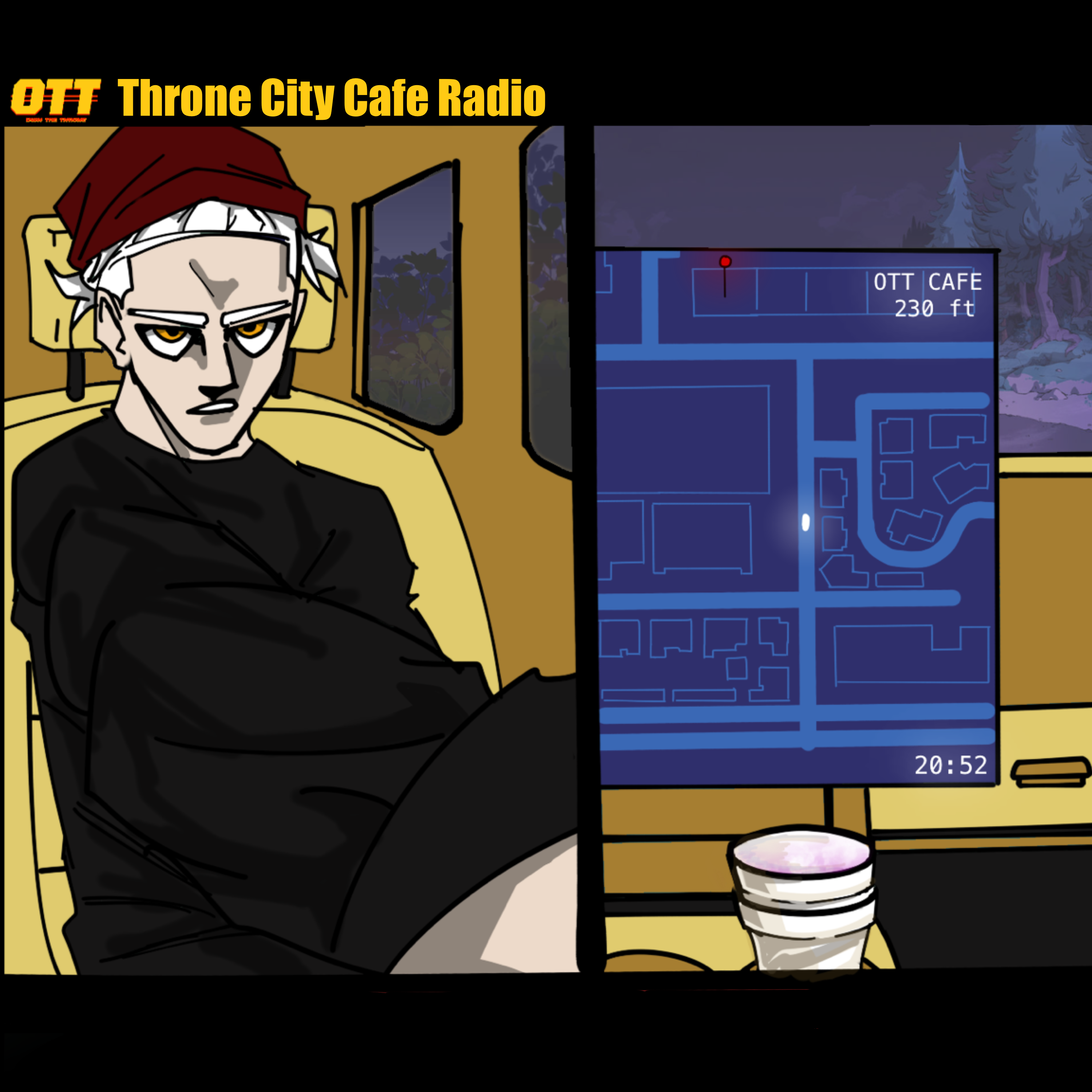 Throne City Cafe Radio artwork