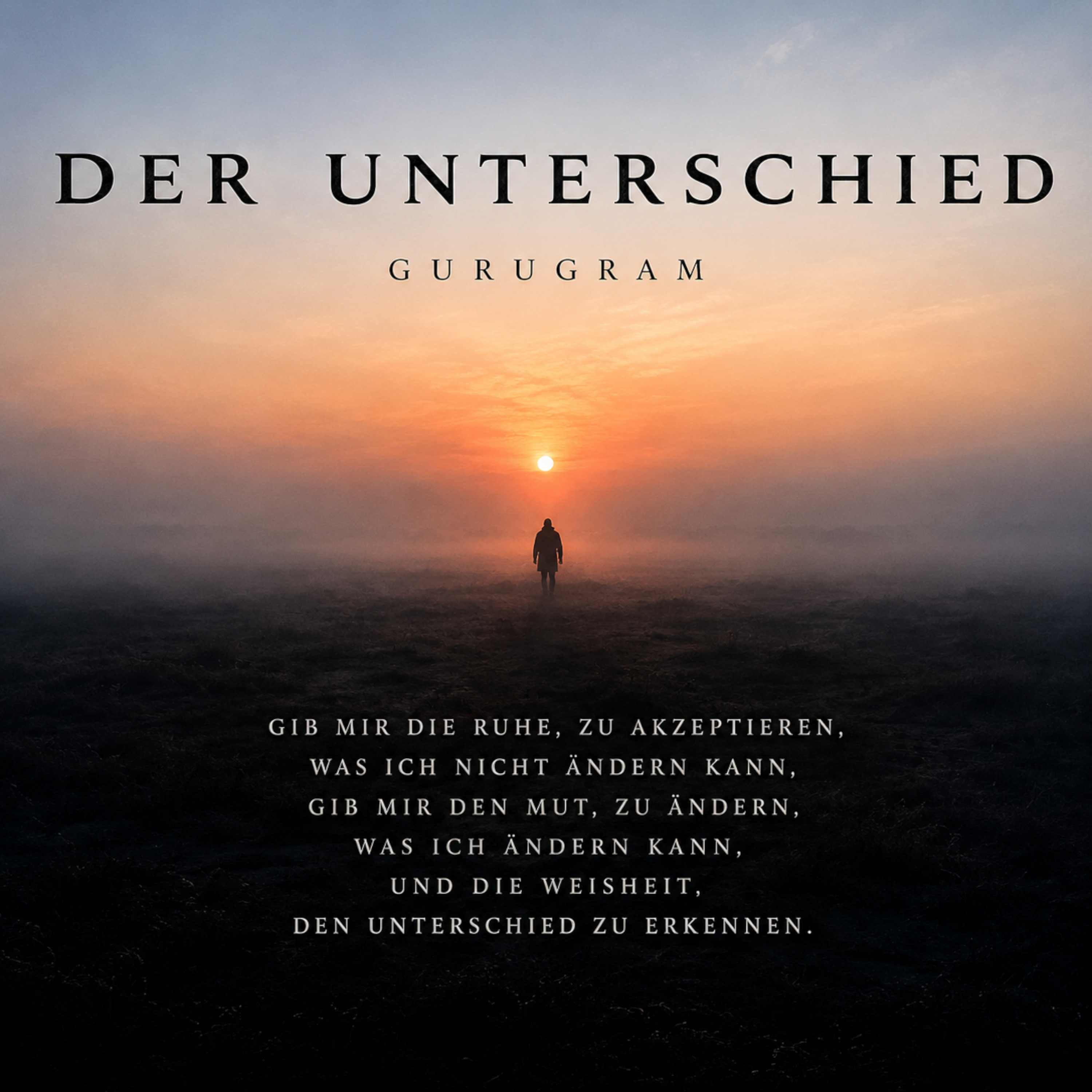 DER UNTERSCHIED by GURUGRAM cover art