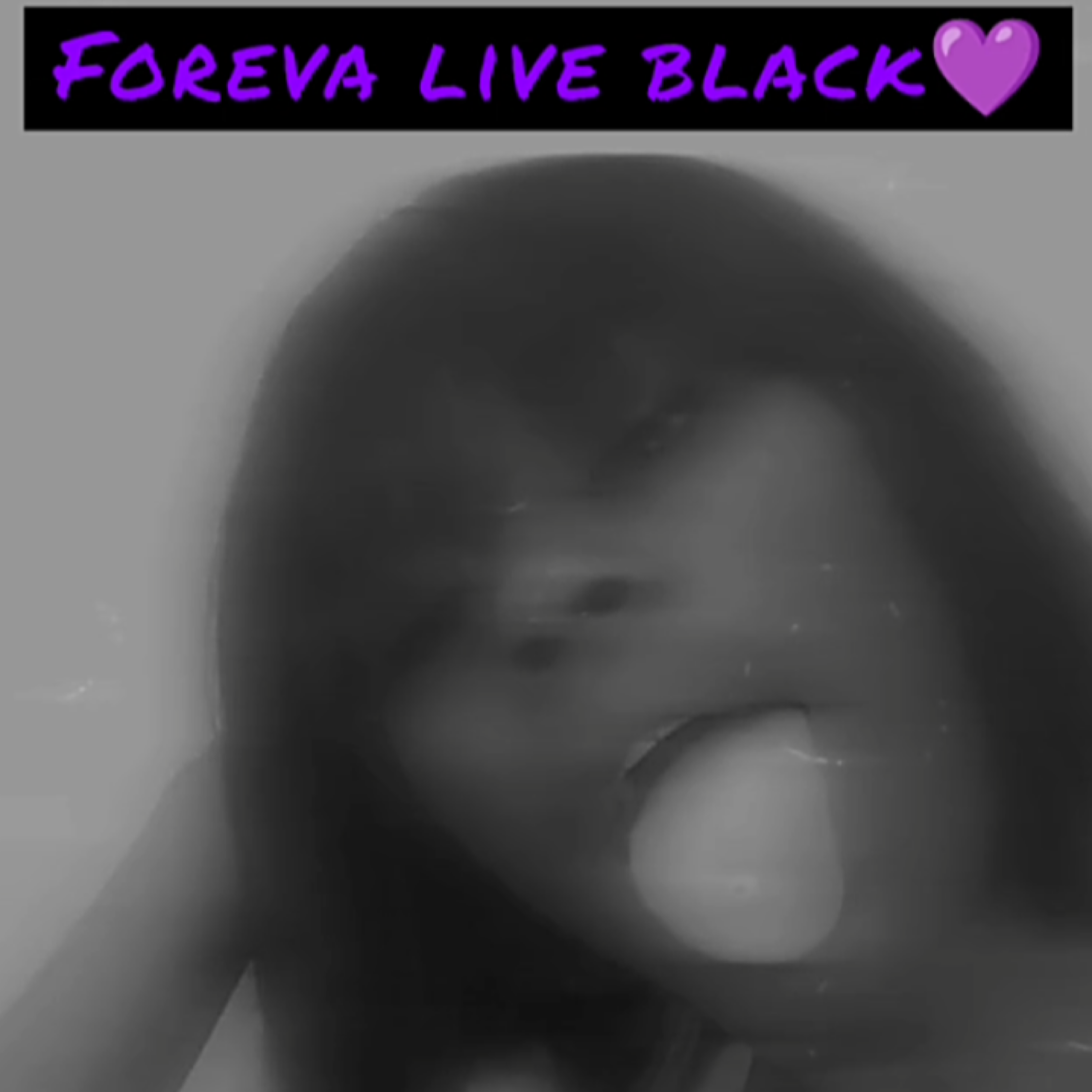 Foreva Live Black artwork