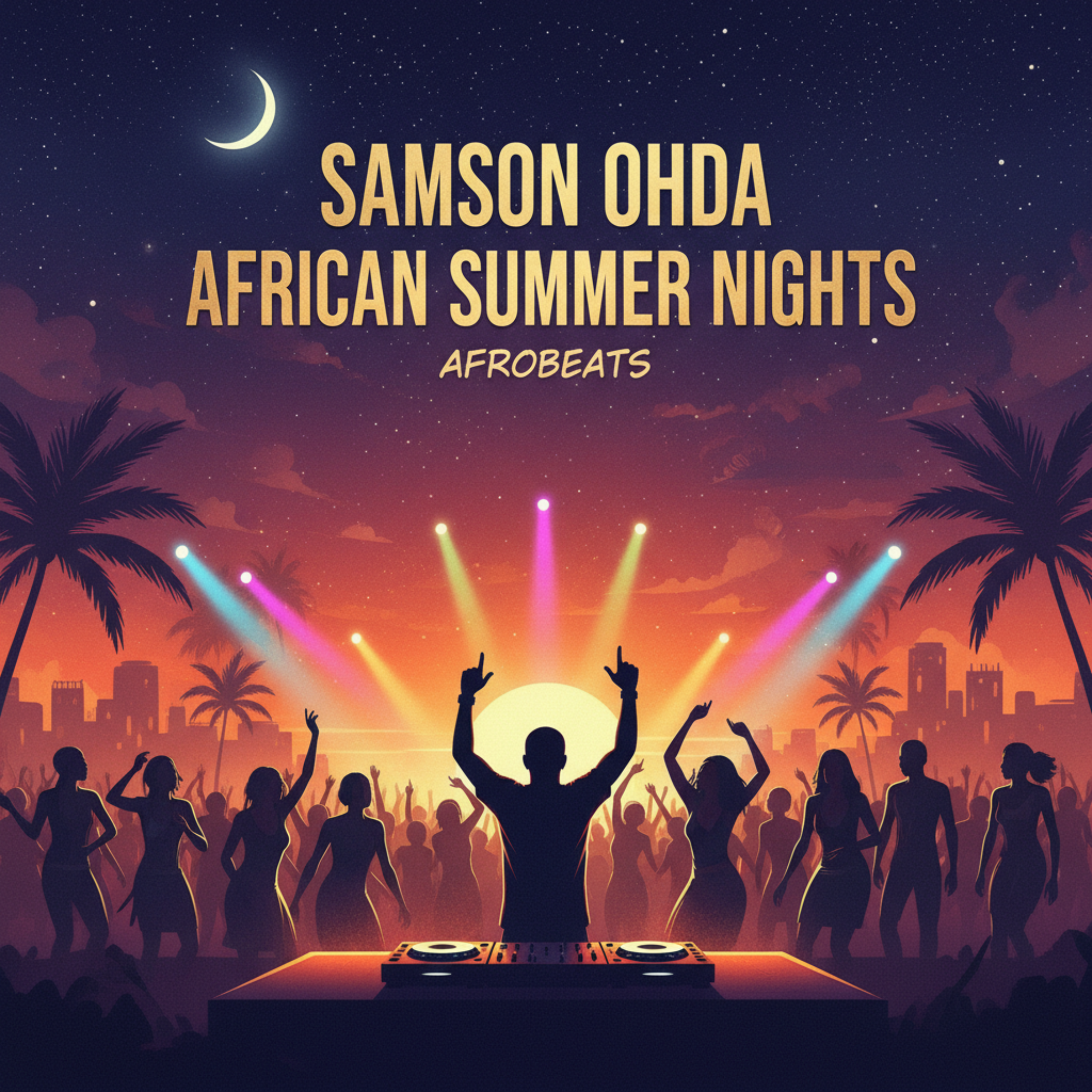 African Summer Nights by Samson Ohda  cover art