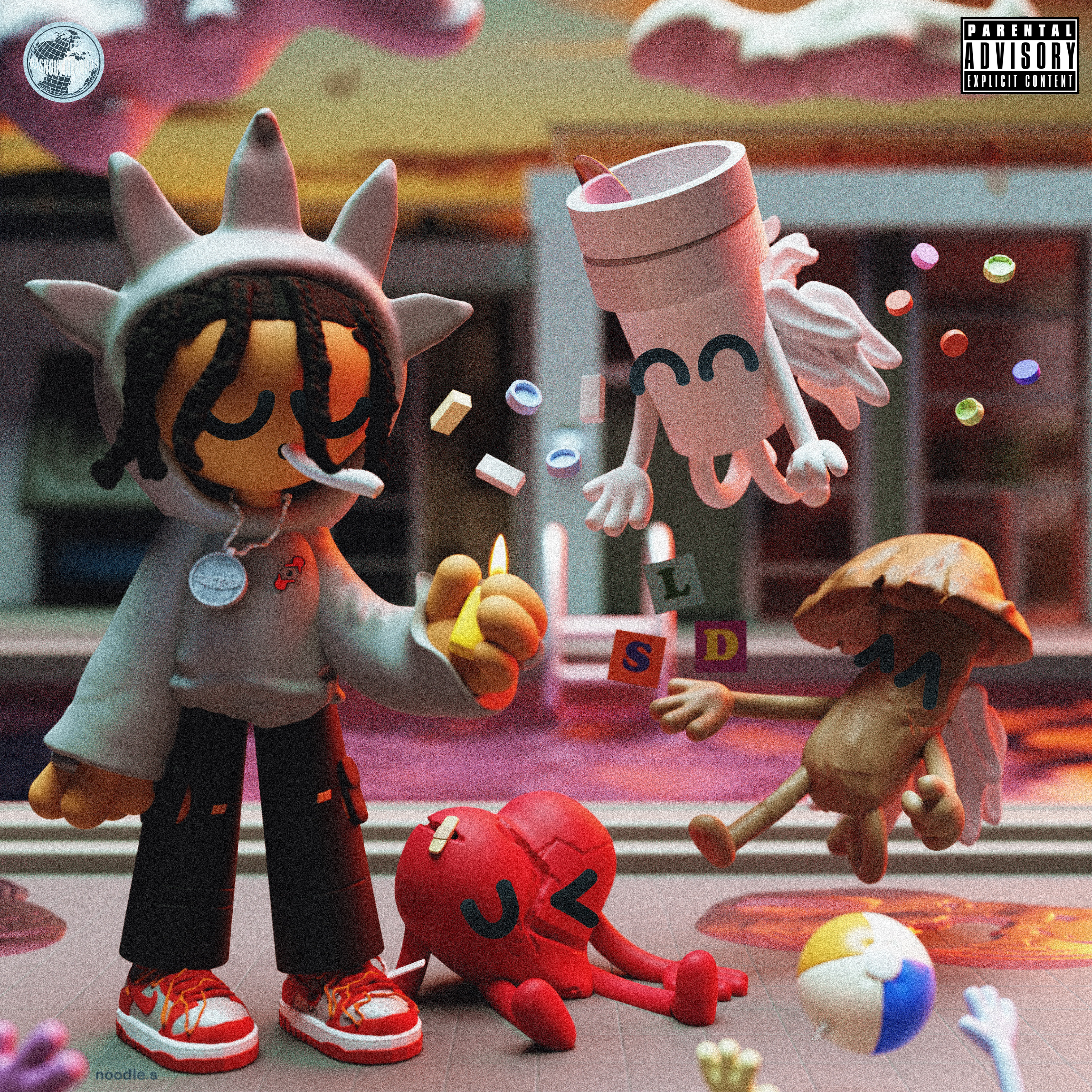 POOL PARTIES & HEARTBREAKS artwork