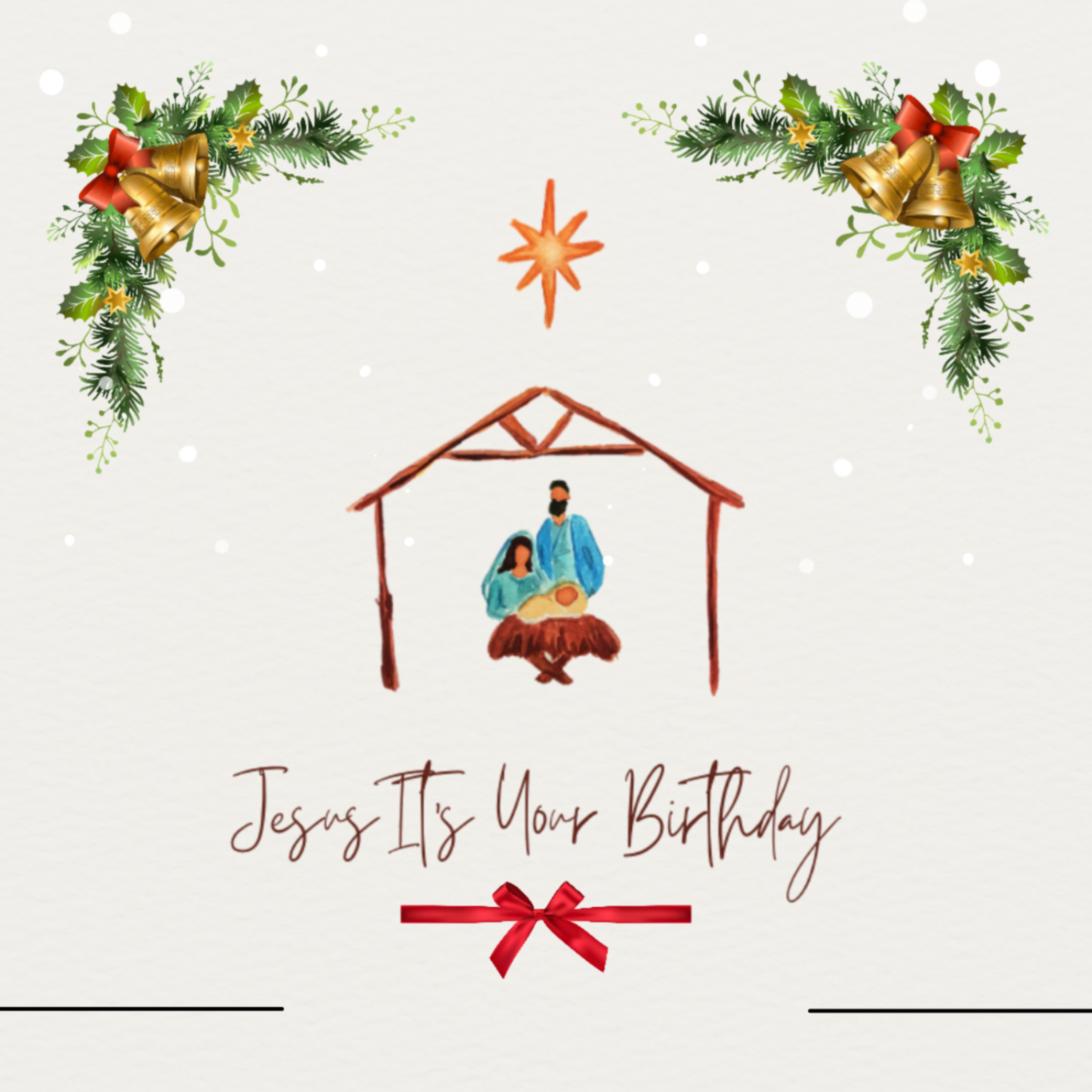 Jesus It's Your Birthday artwork
