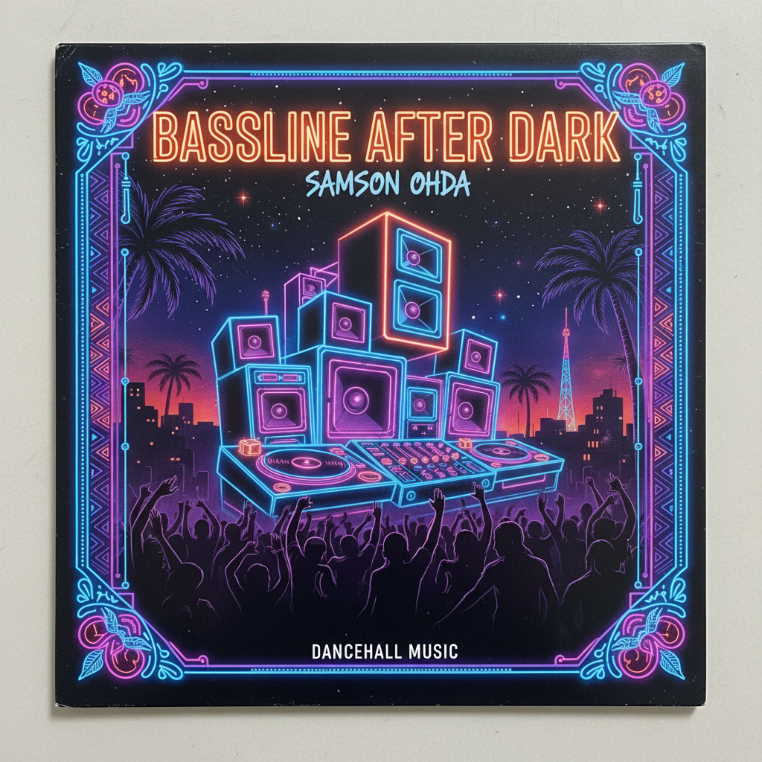 Bassline After Dark by Samson Ohda  cover art