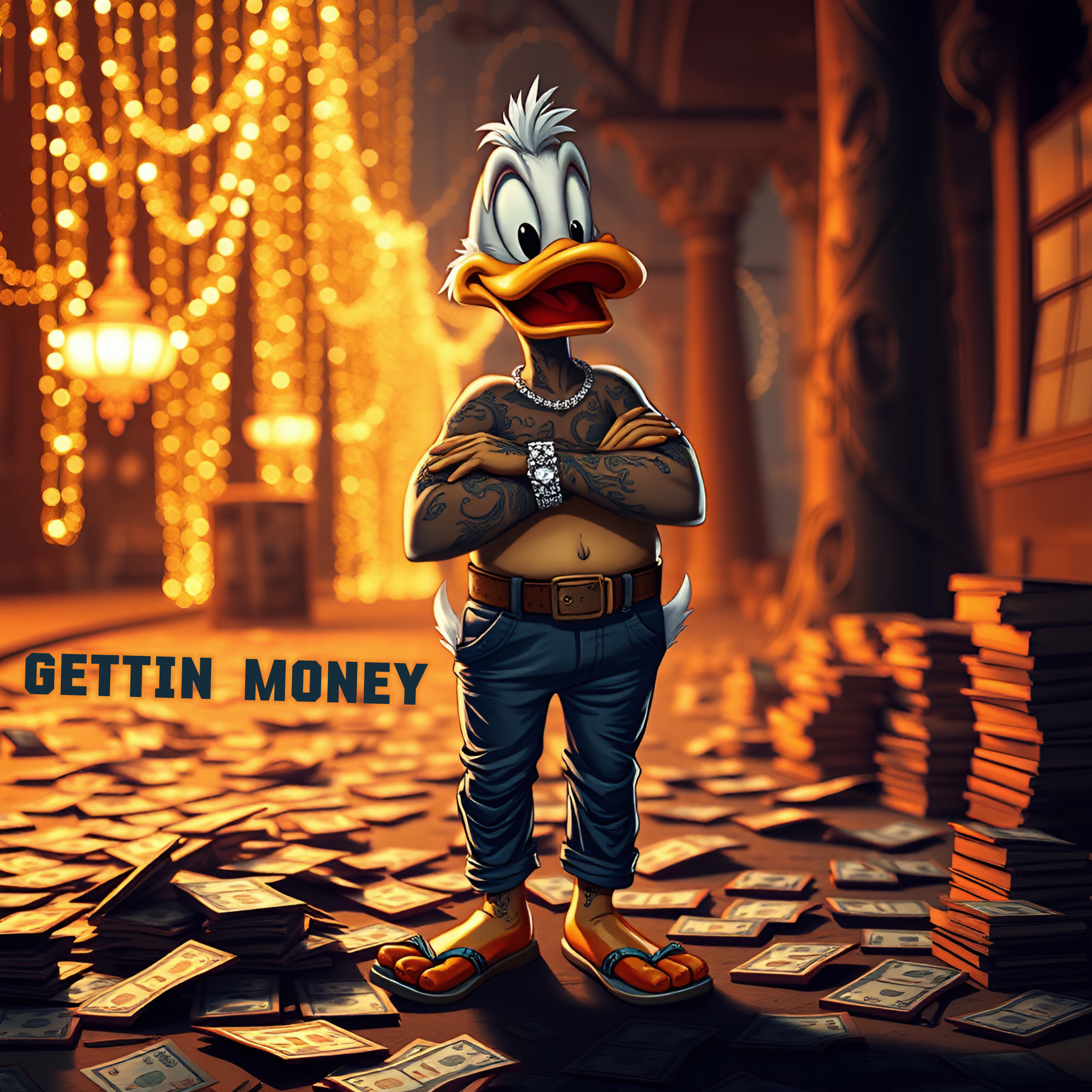 Gettin money artwork