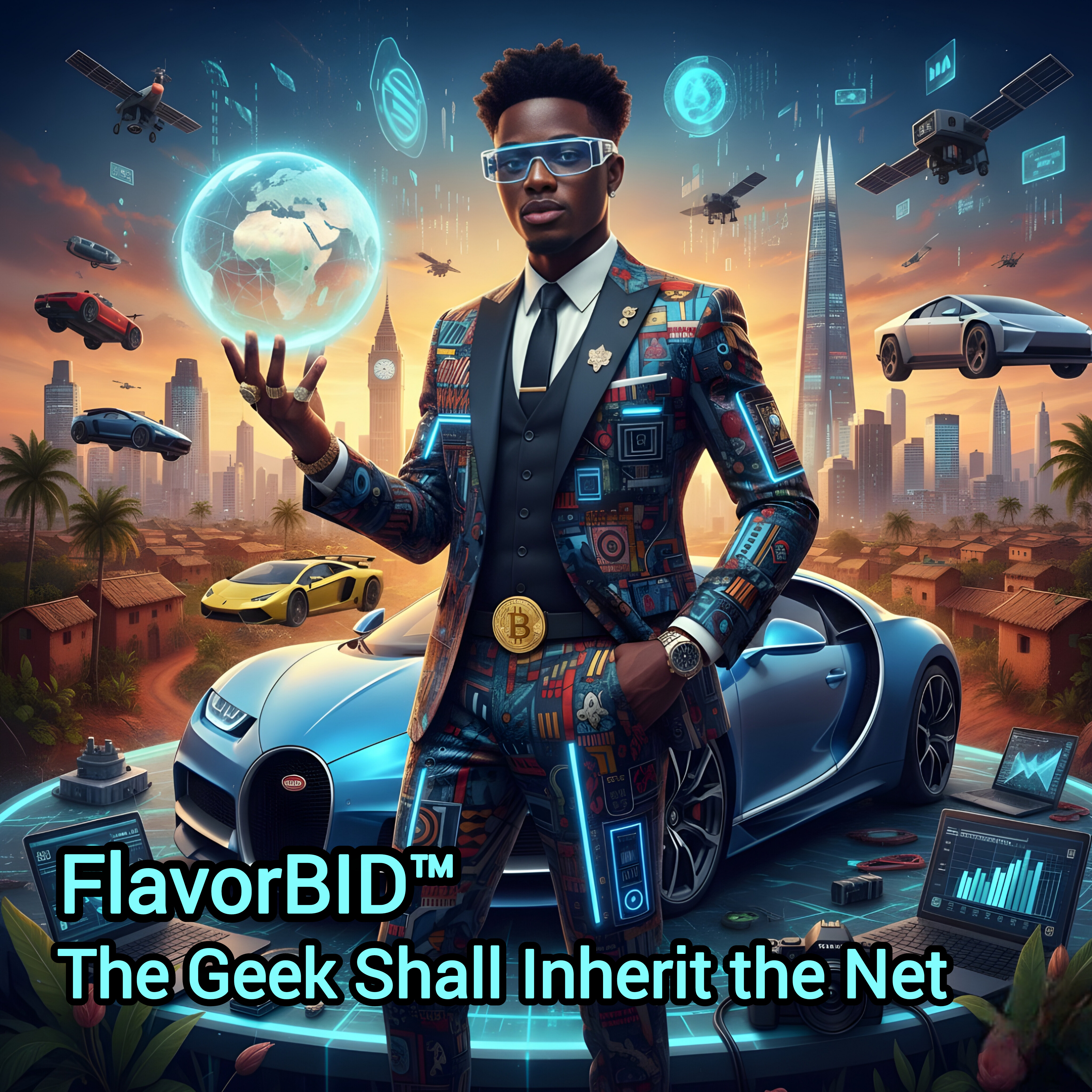 The Geek Shall Inherit the Net artwork