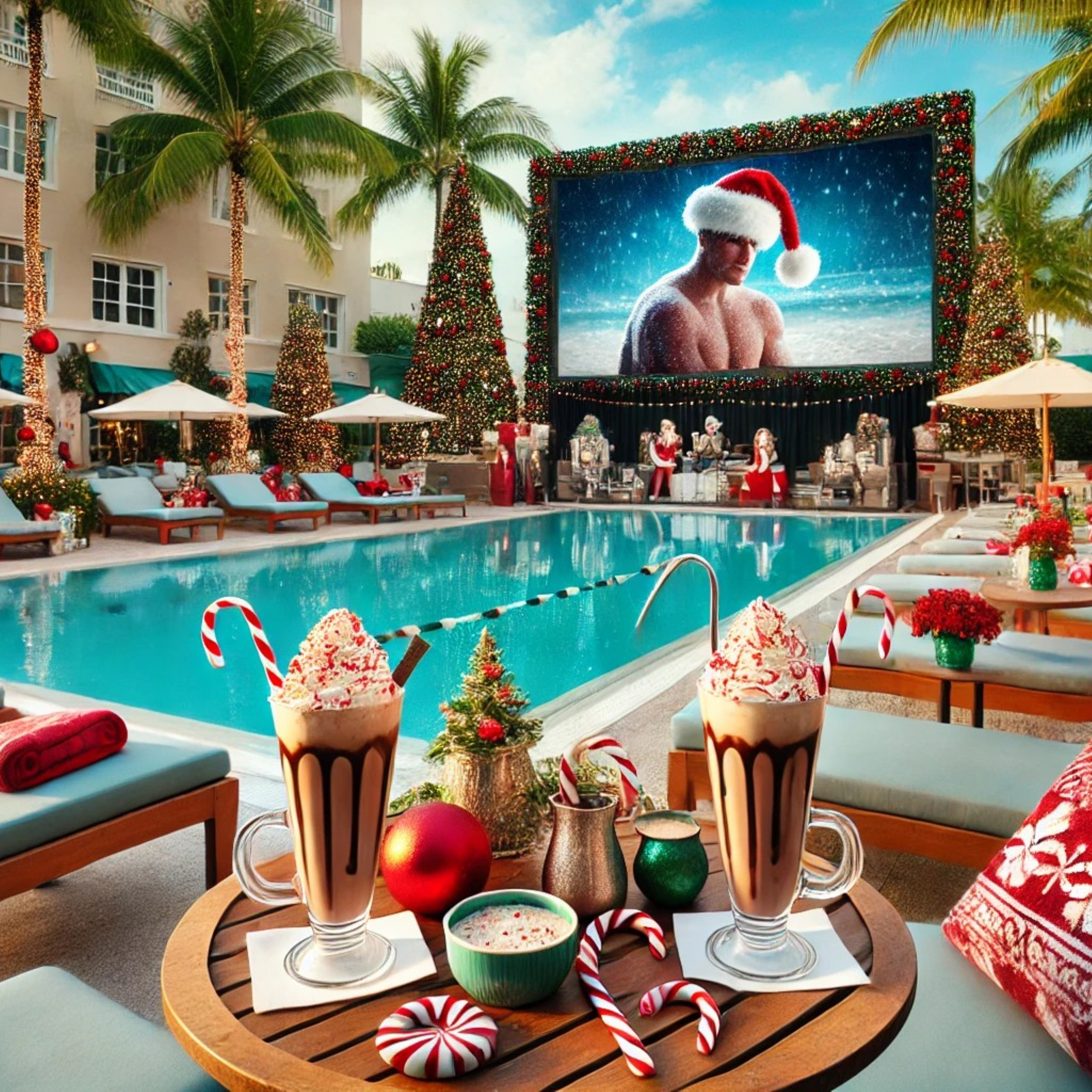LoFi Christmas In The Tropics artwork