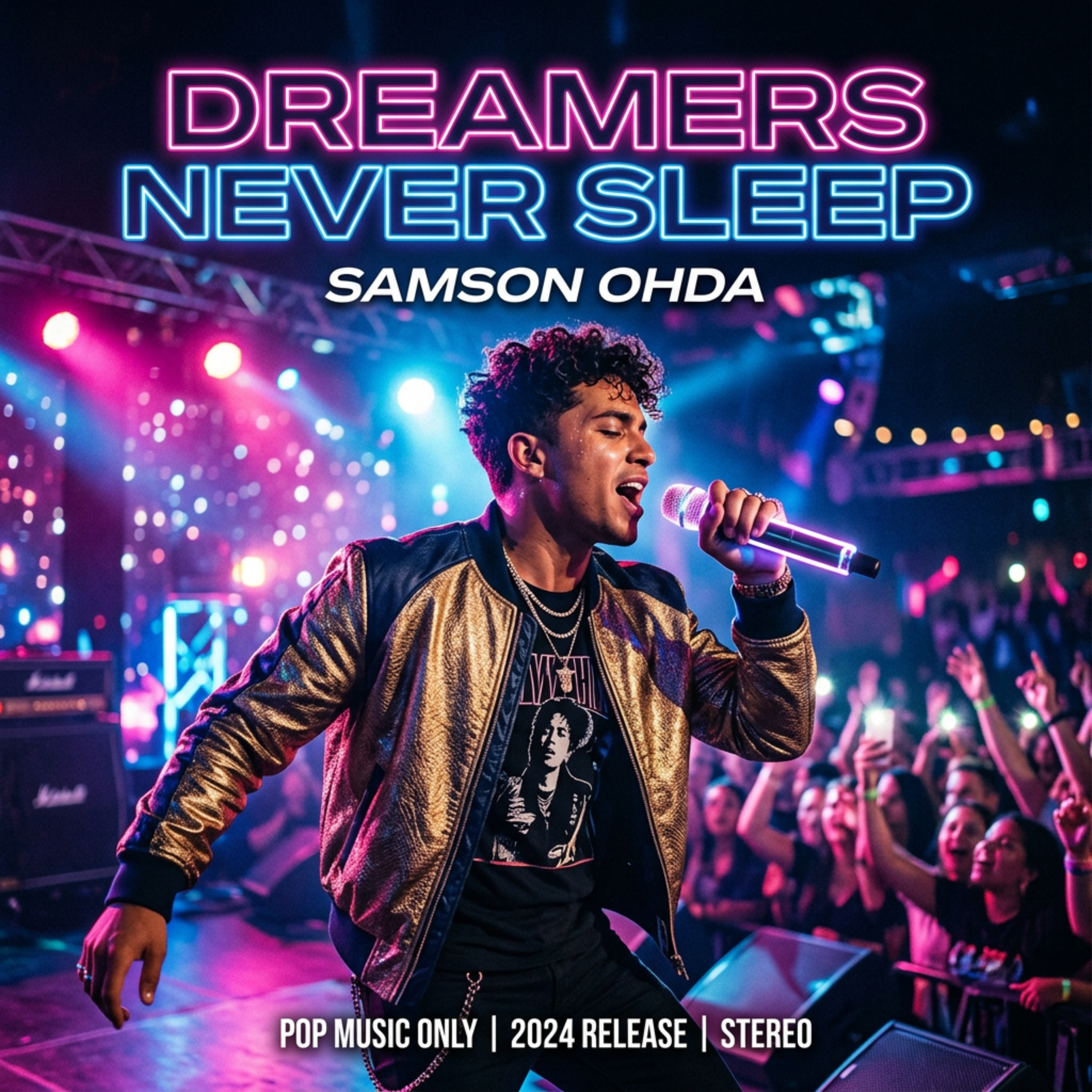 Dreamers Never Sleep by Samson Ohda  cover art