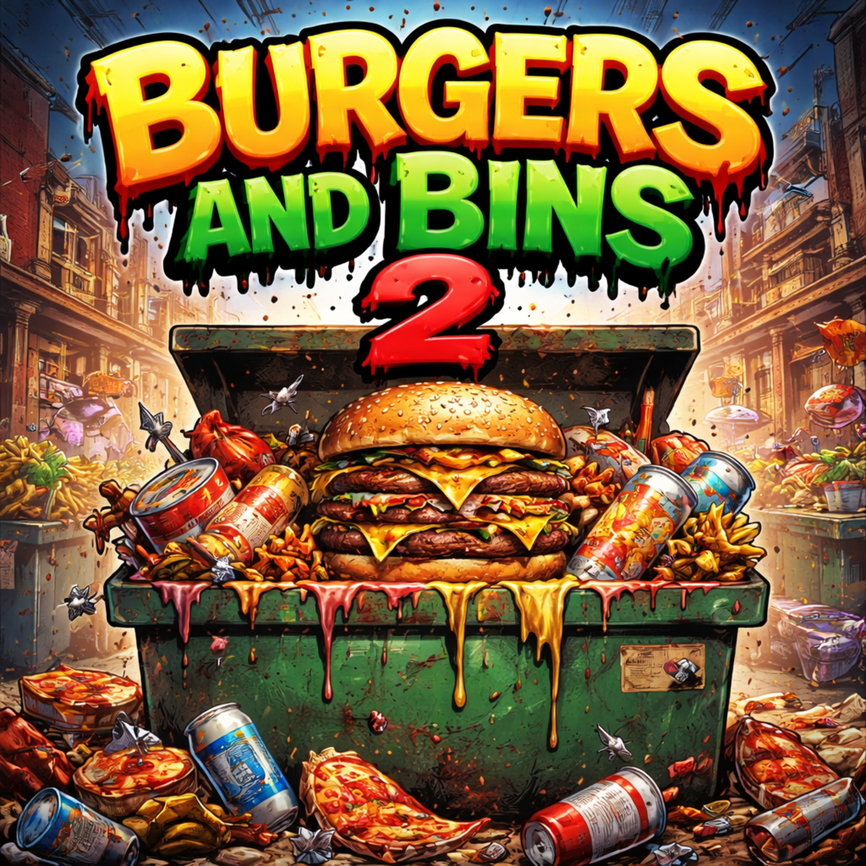 Burgers & Bins 2 artwork