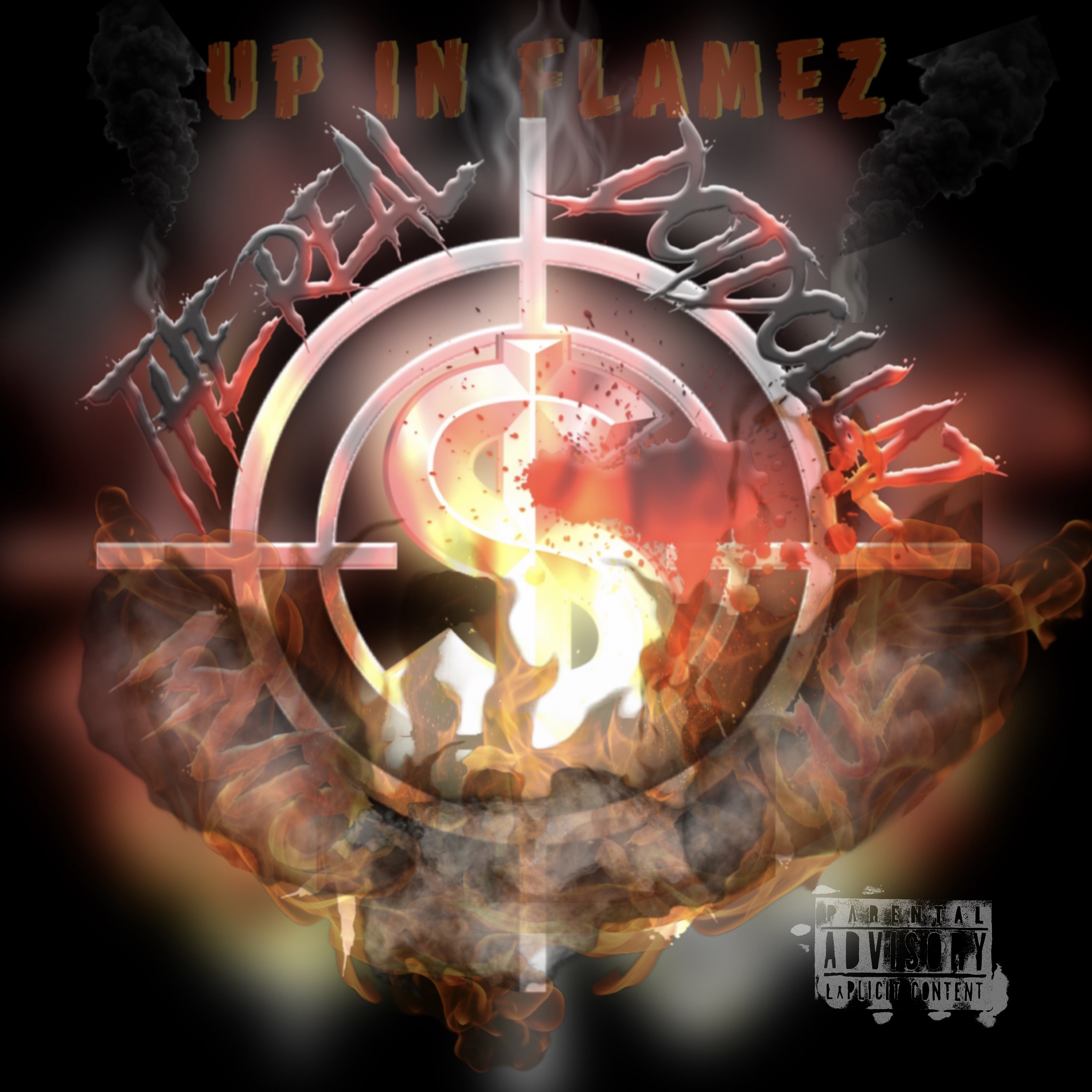 Up In Flamez by TheRealDotDollaz cover art
