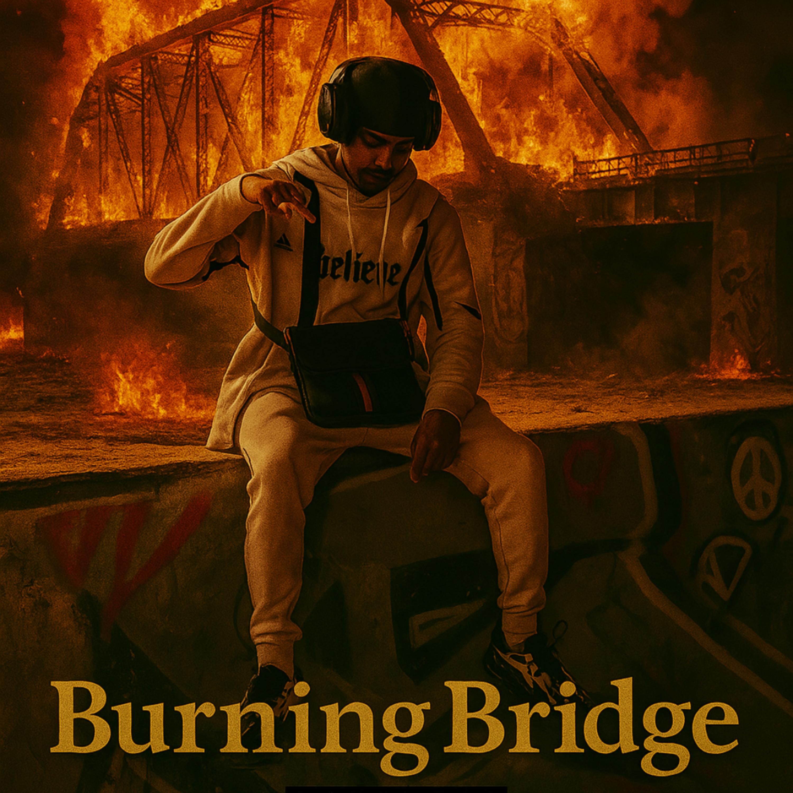 Burnin bridge by E4K Tay cover art