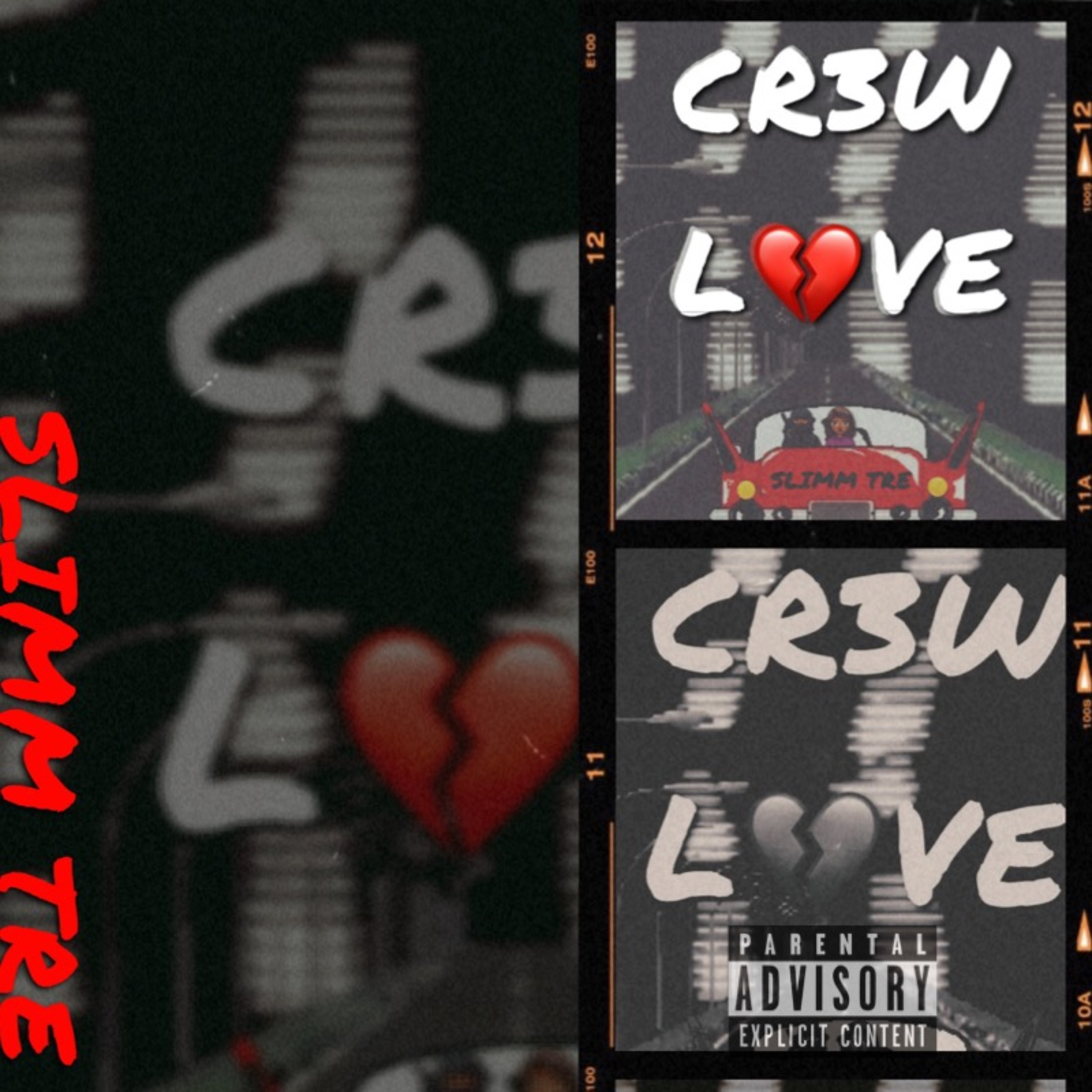 CR3W LOVE artwork