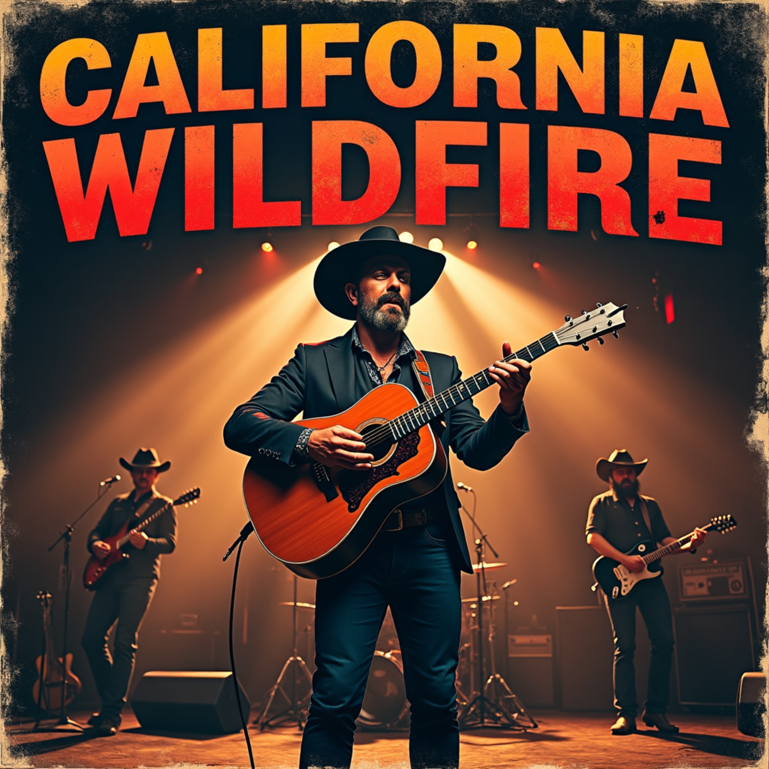 California Wildfire artwork