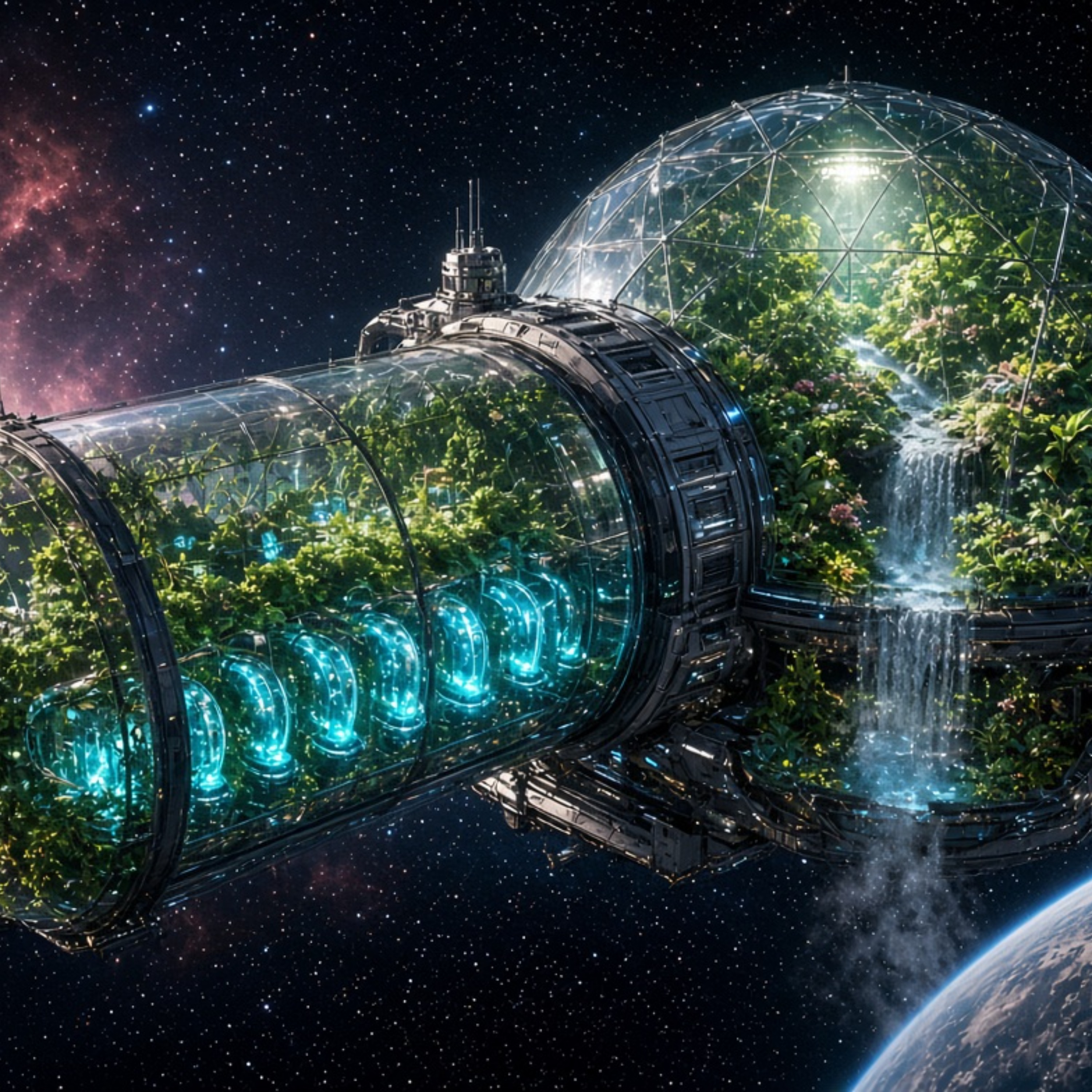 Bioregenerative Life Support Systems by CosmicBeyond cover art
