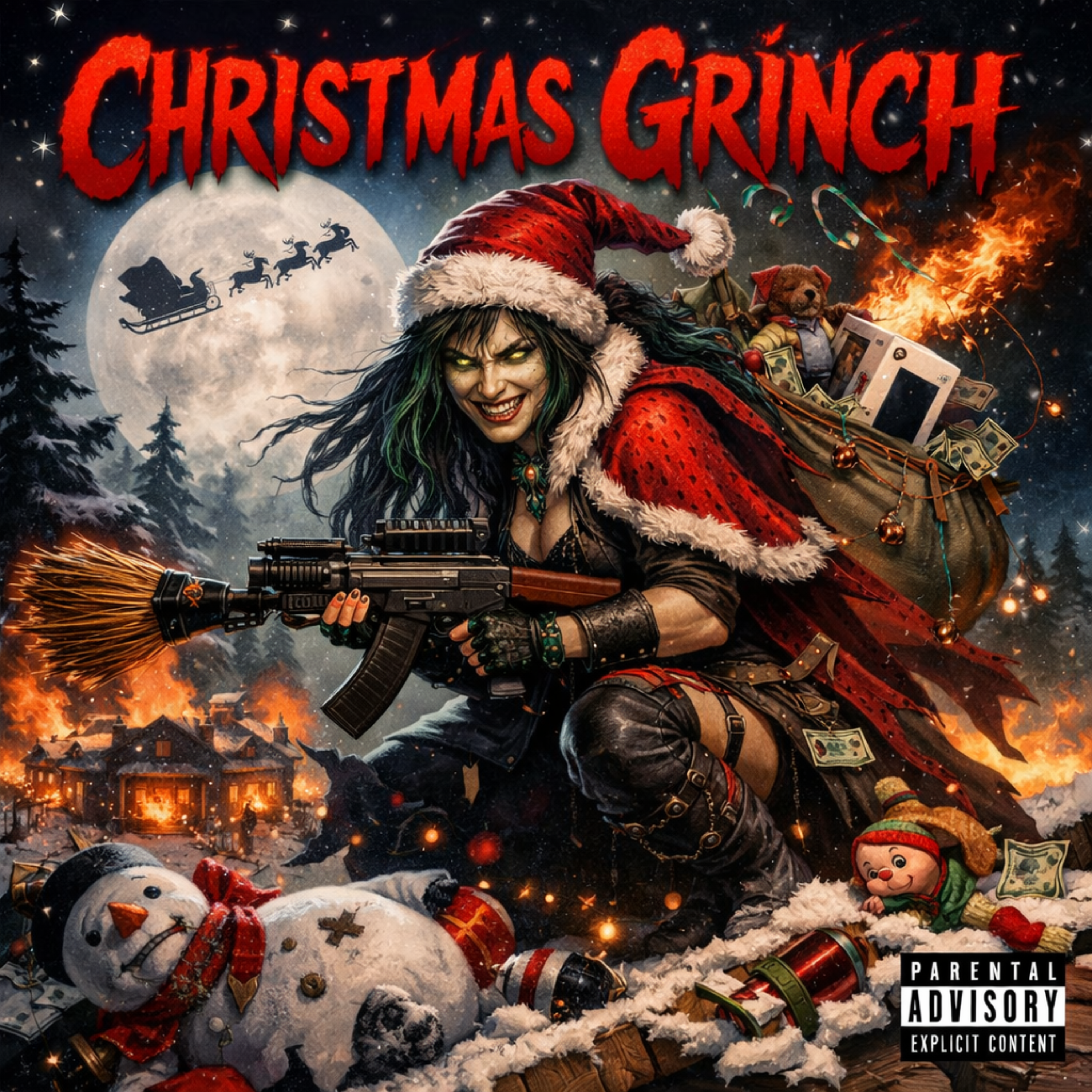 Christmas Grinch artwork