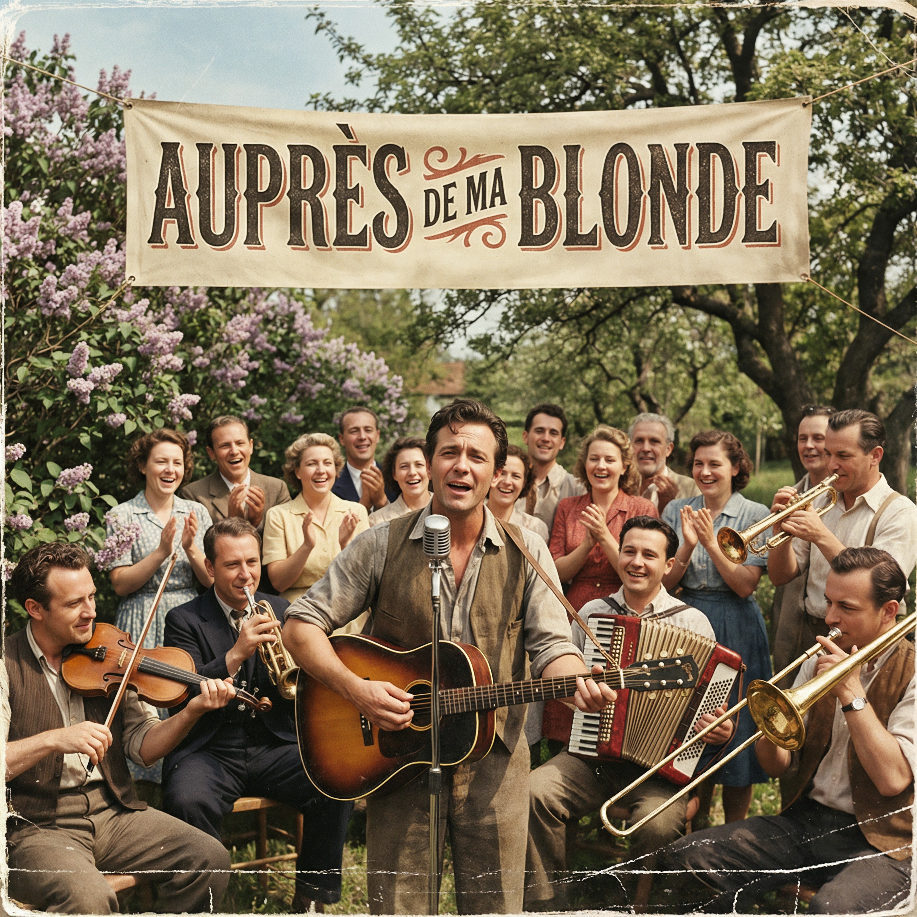 Auprès de ma Blonde artwork