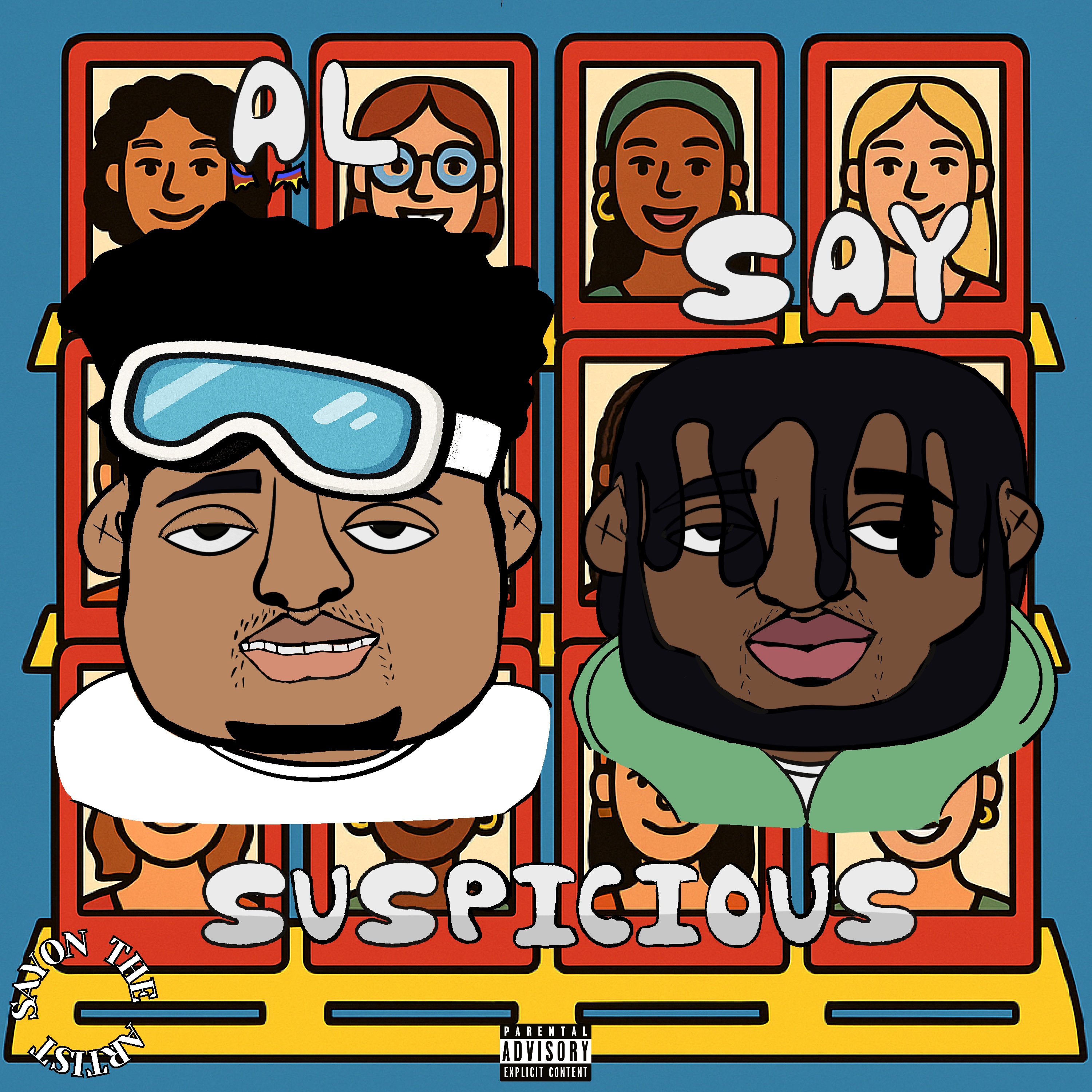 Suspicious artwork