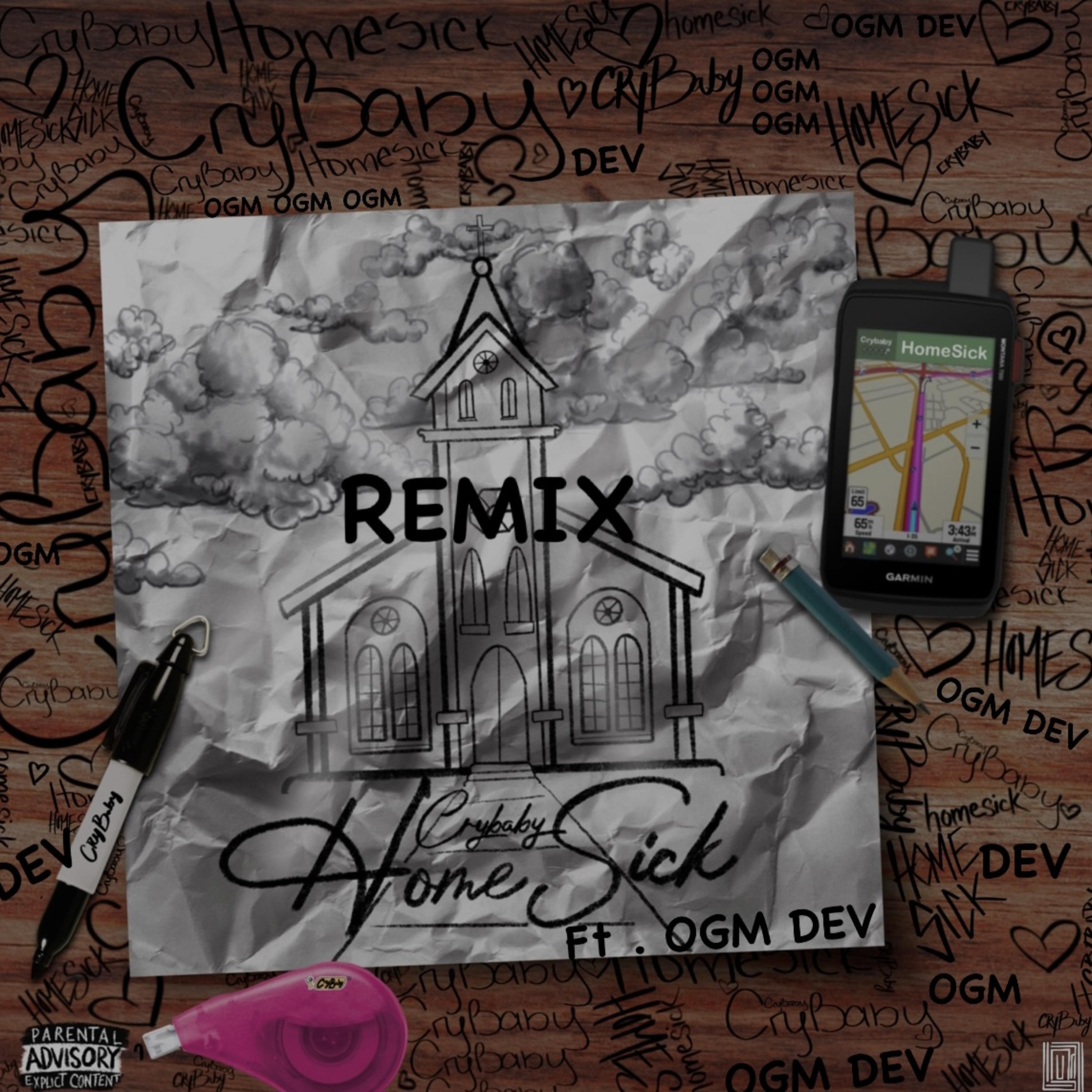 Homesick (Remix) artwork