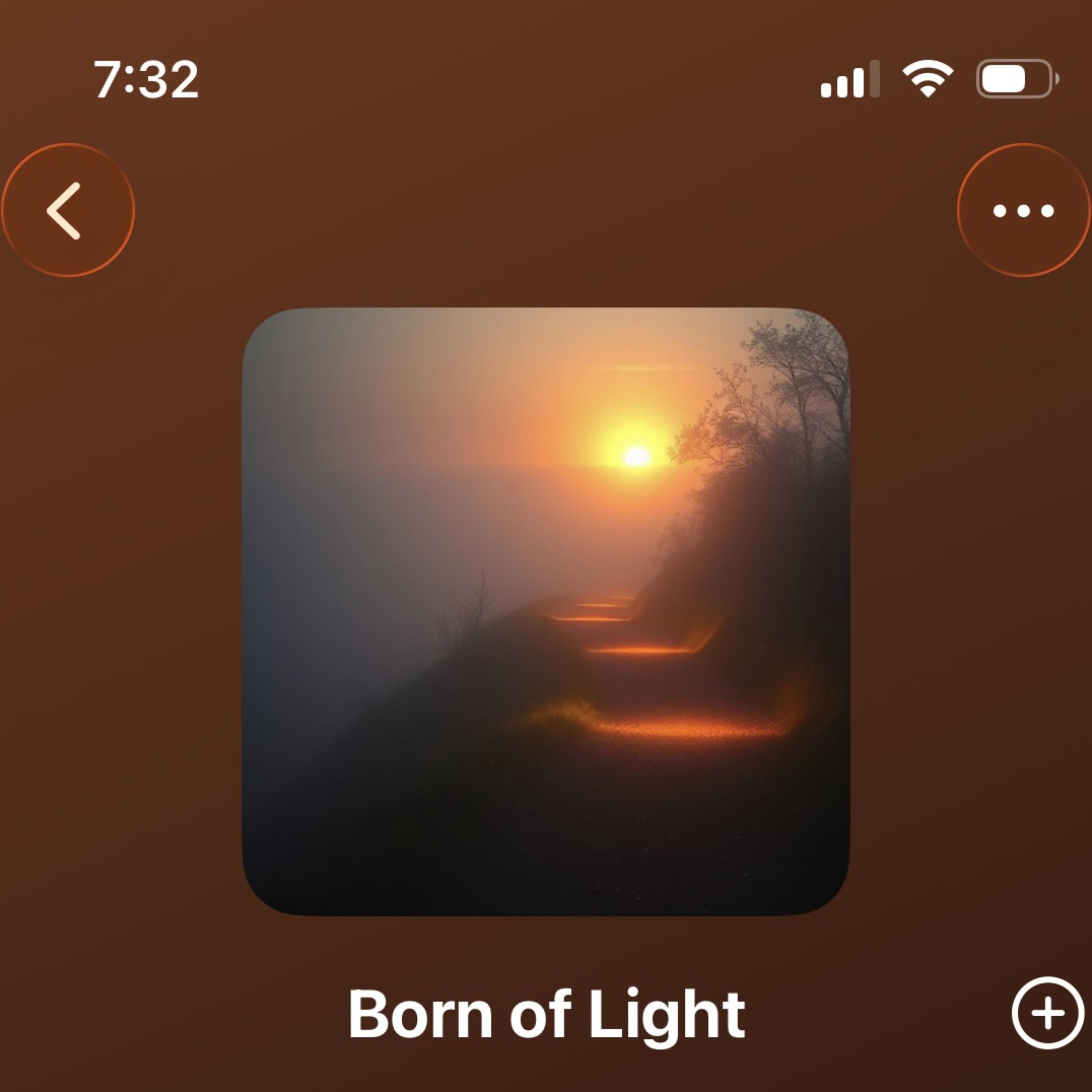 Born Of Light artwork
