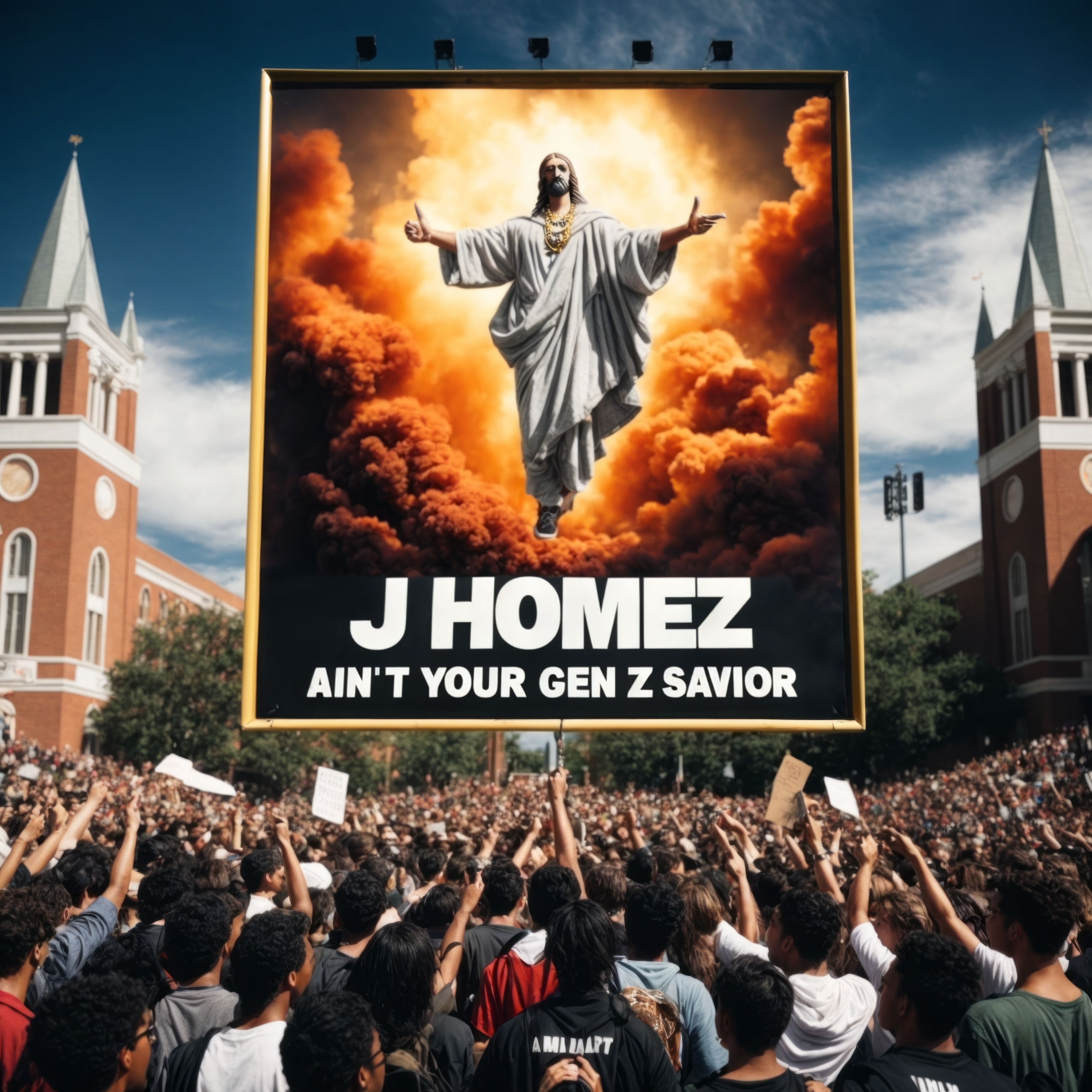 Ain't Your Gen Z Savior artwork