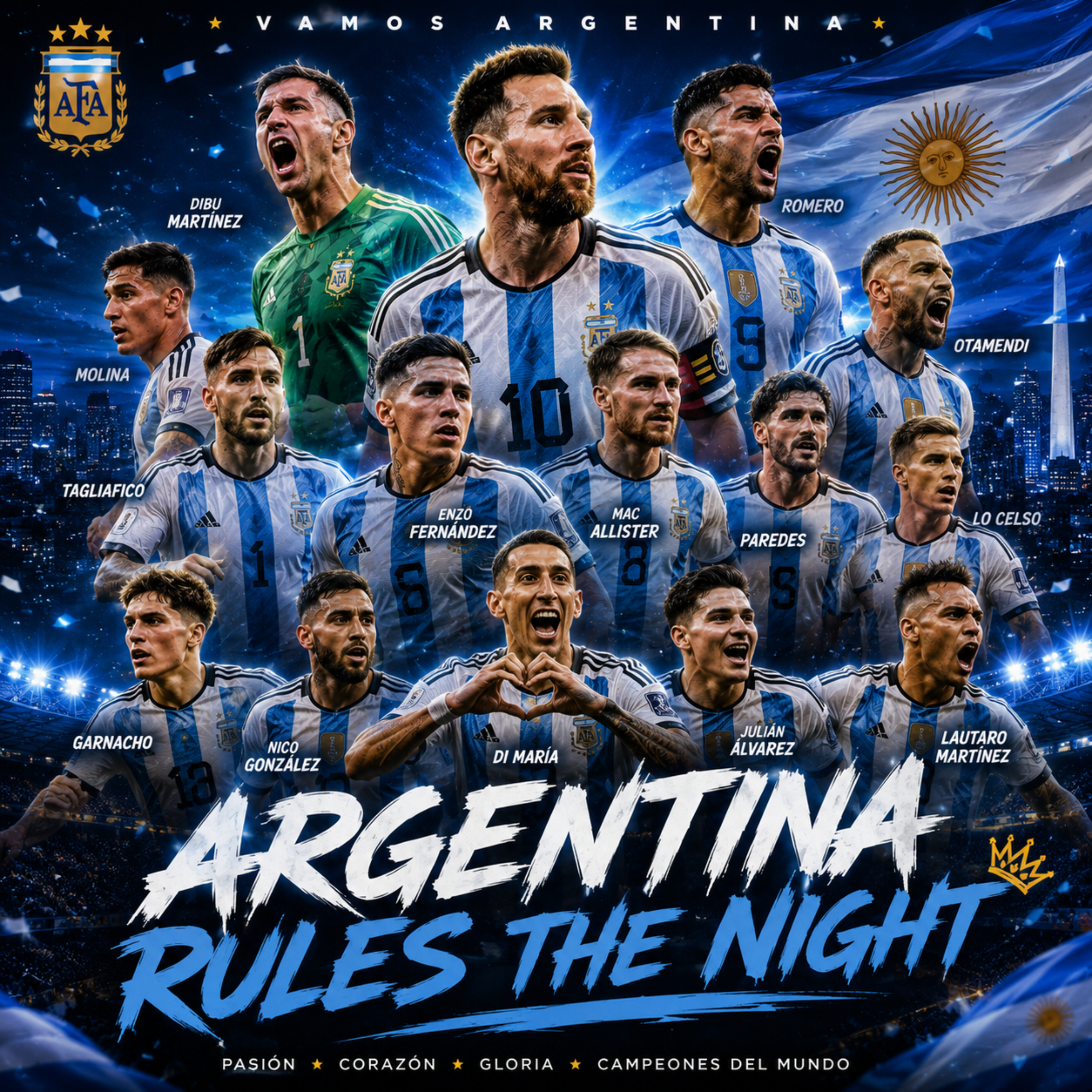 Argentina Rules the Night by Anonna Zara cover art