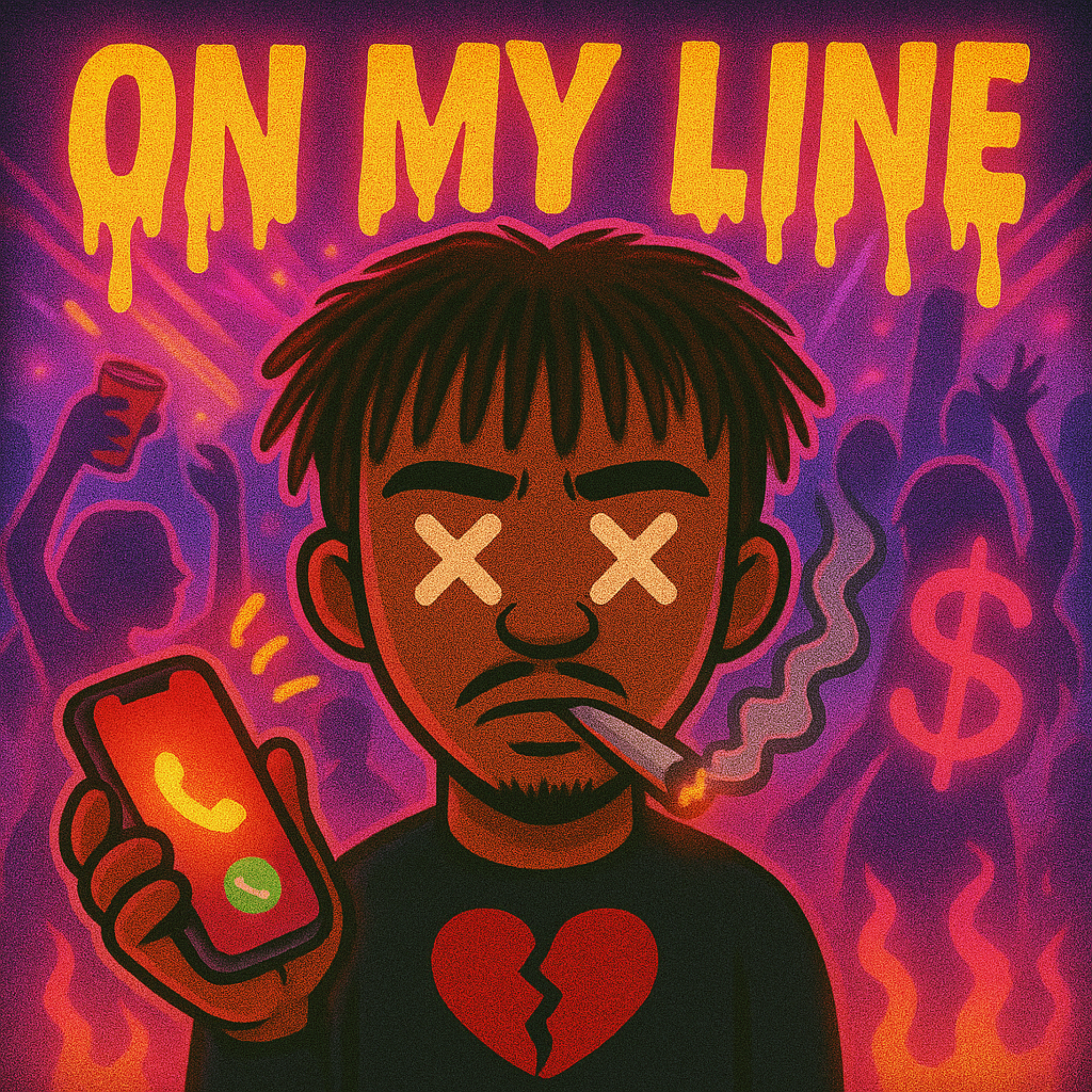 On My Line artwork