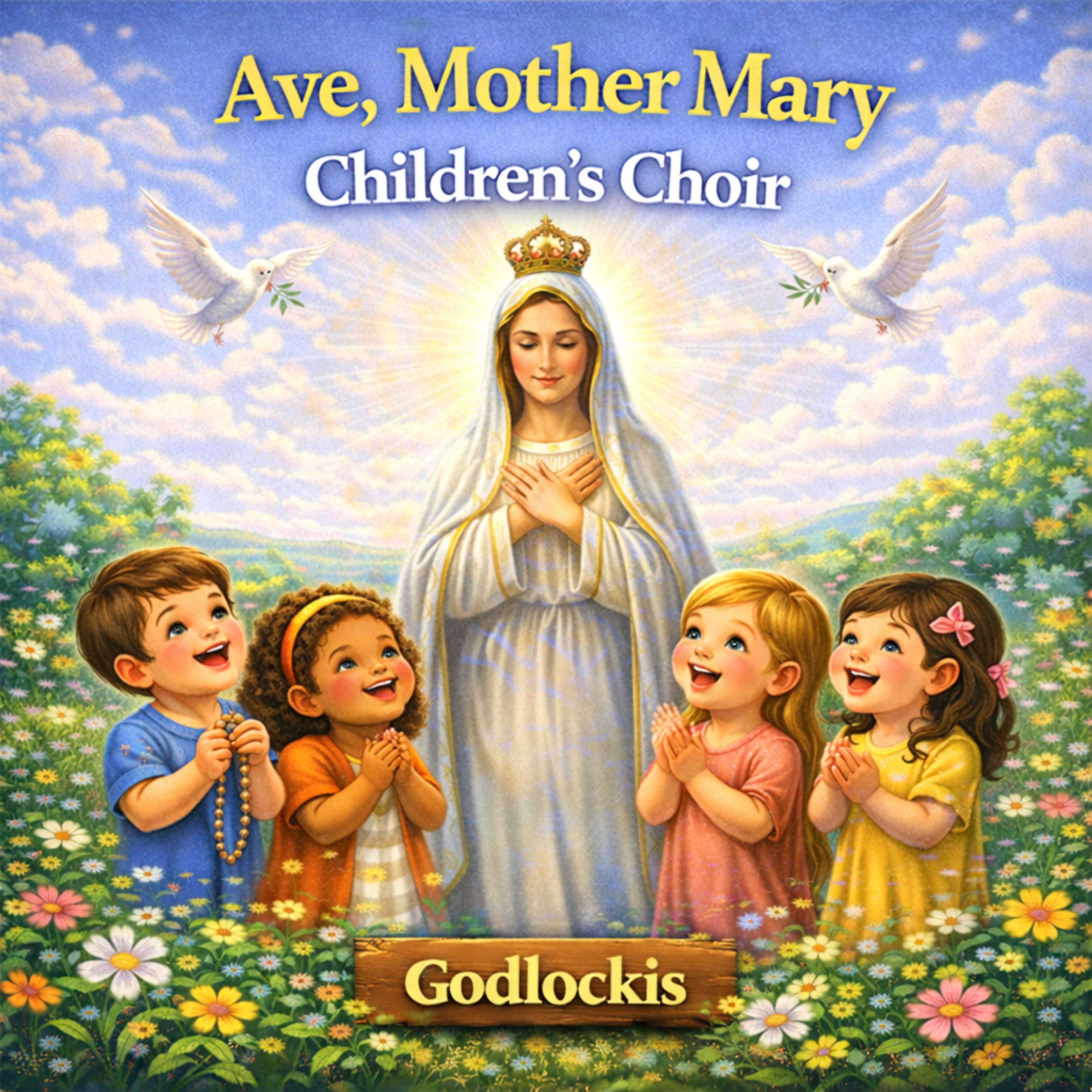 Ave, Mother Mary  Children’s Choir artwork