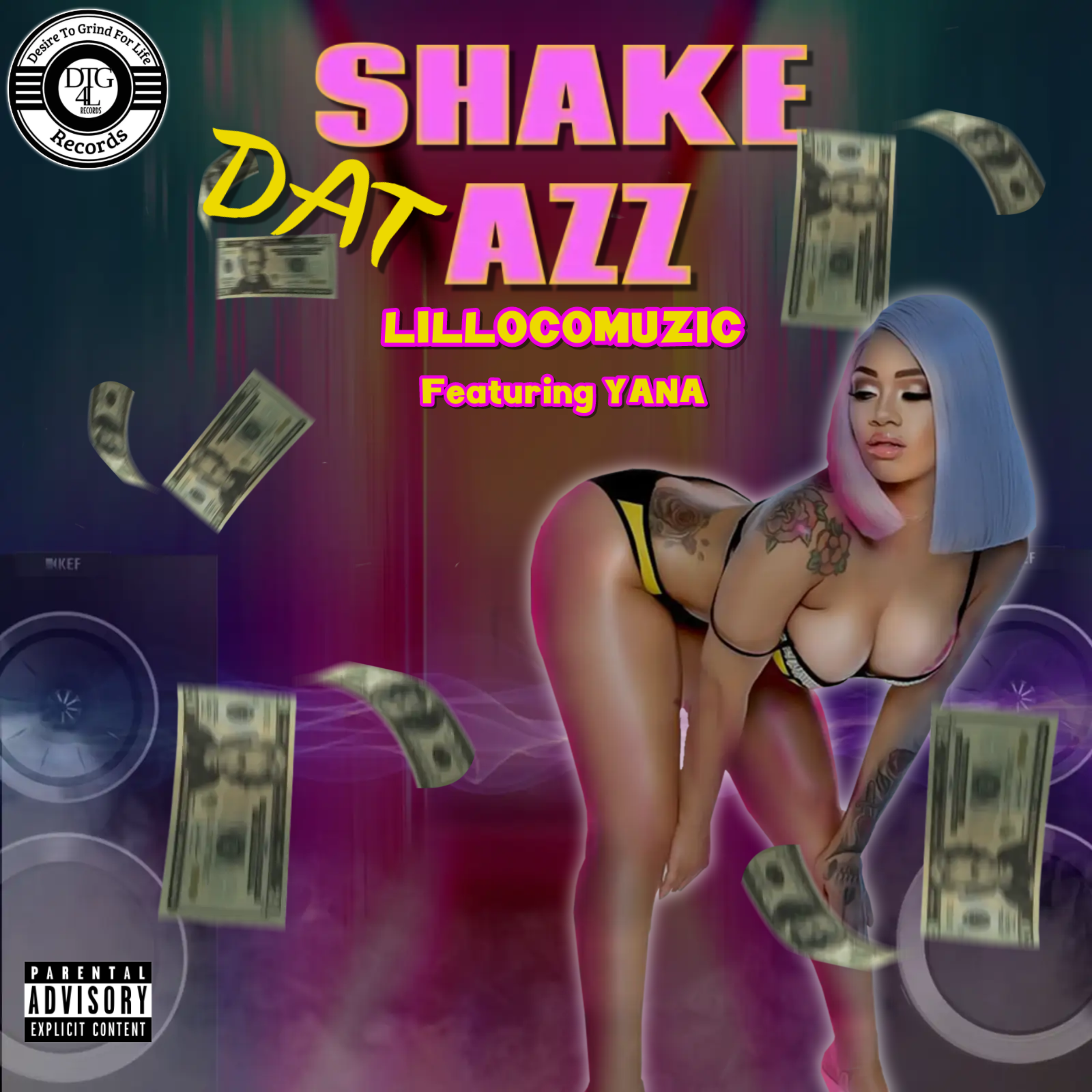 SHAKE DAT AZZ artwork