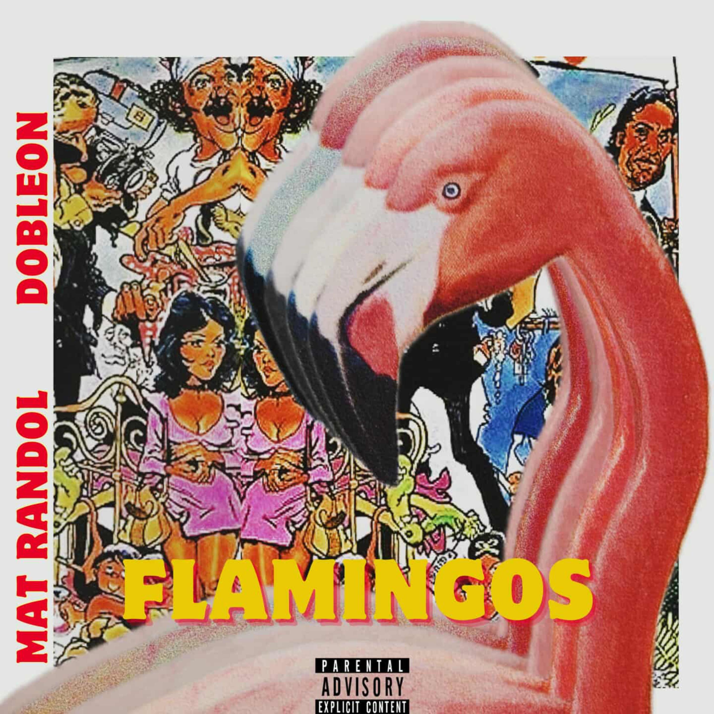 Flamingos artwork